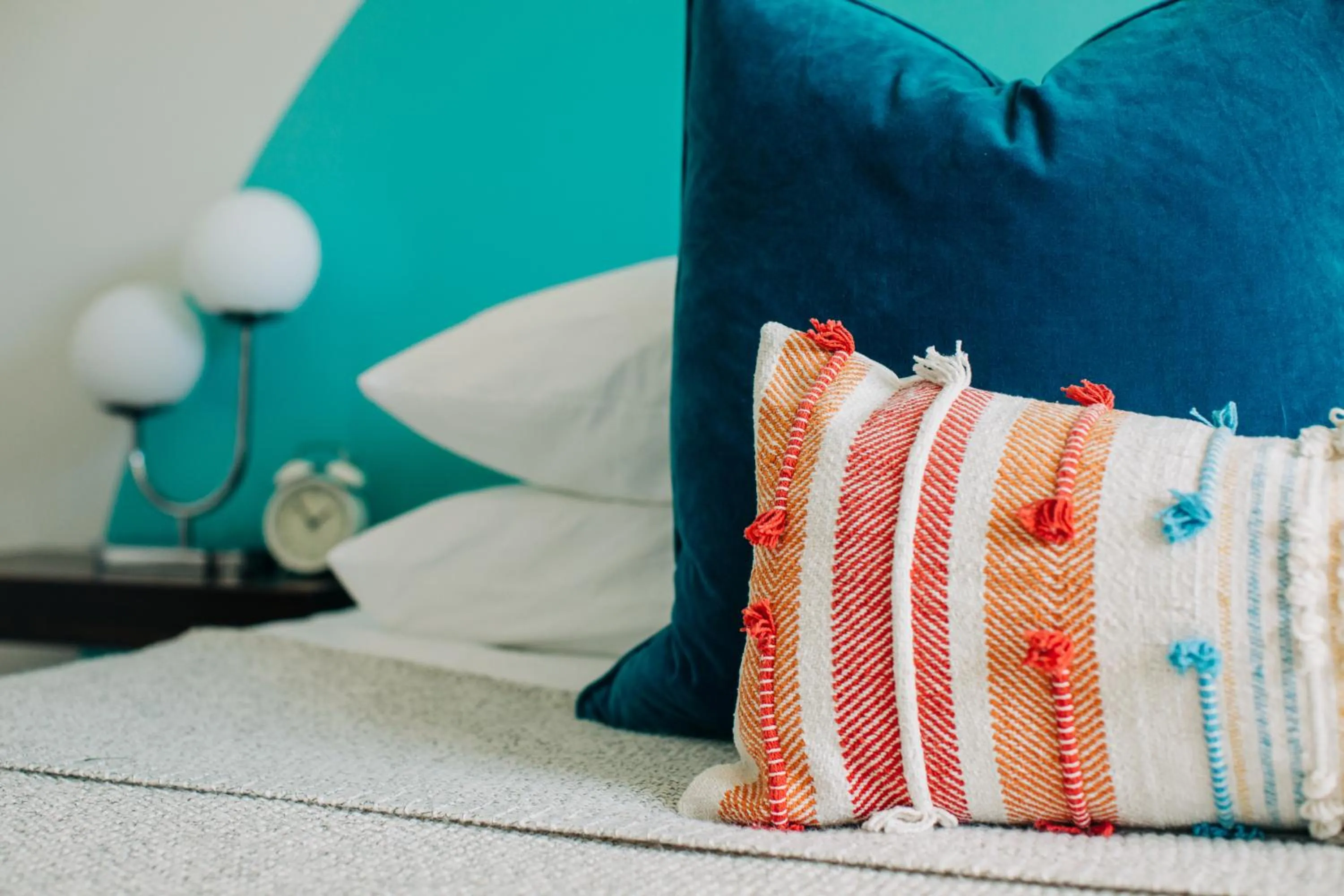 Bed in Stellar Suites