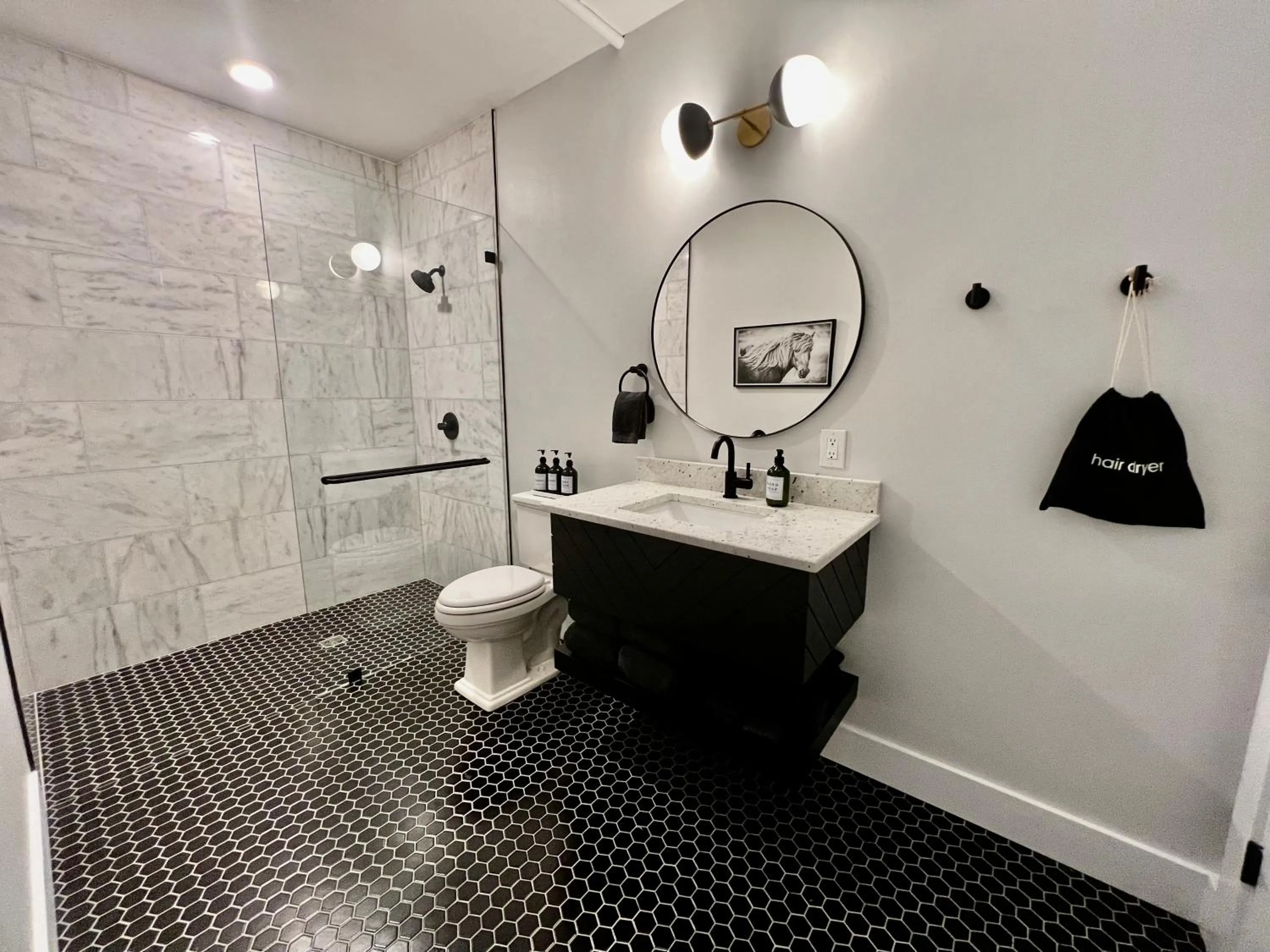 Bathroom in Stellar Suites