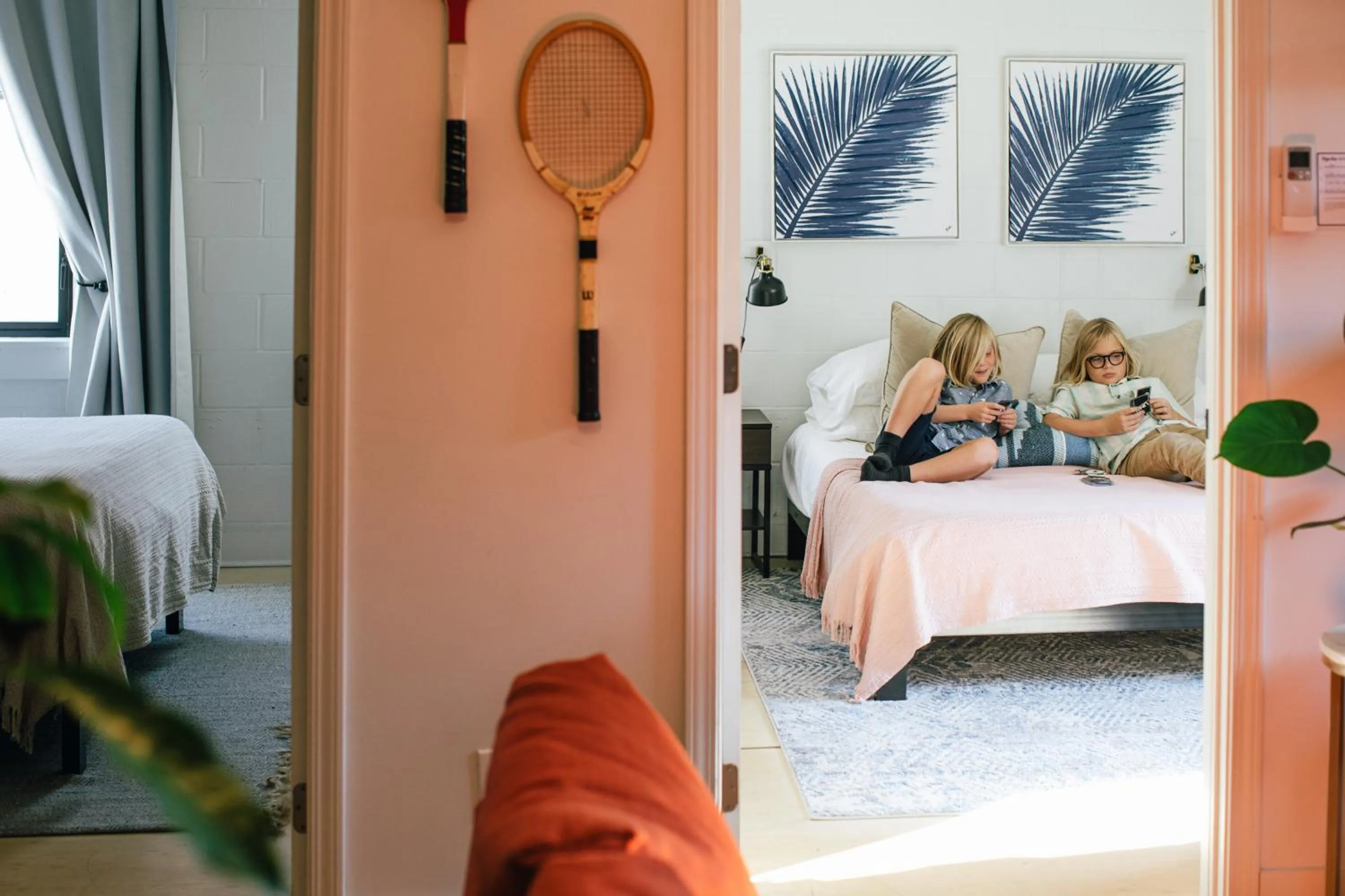 Bed in Stellar Suites