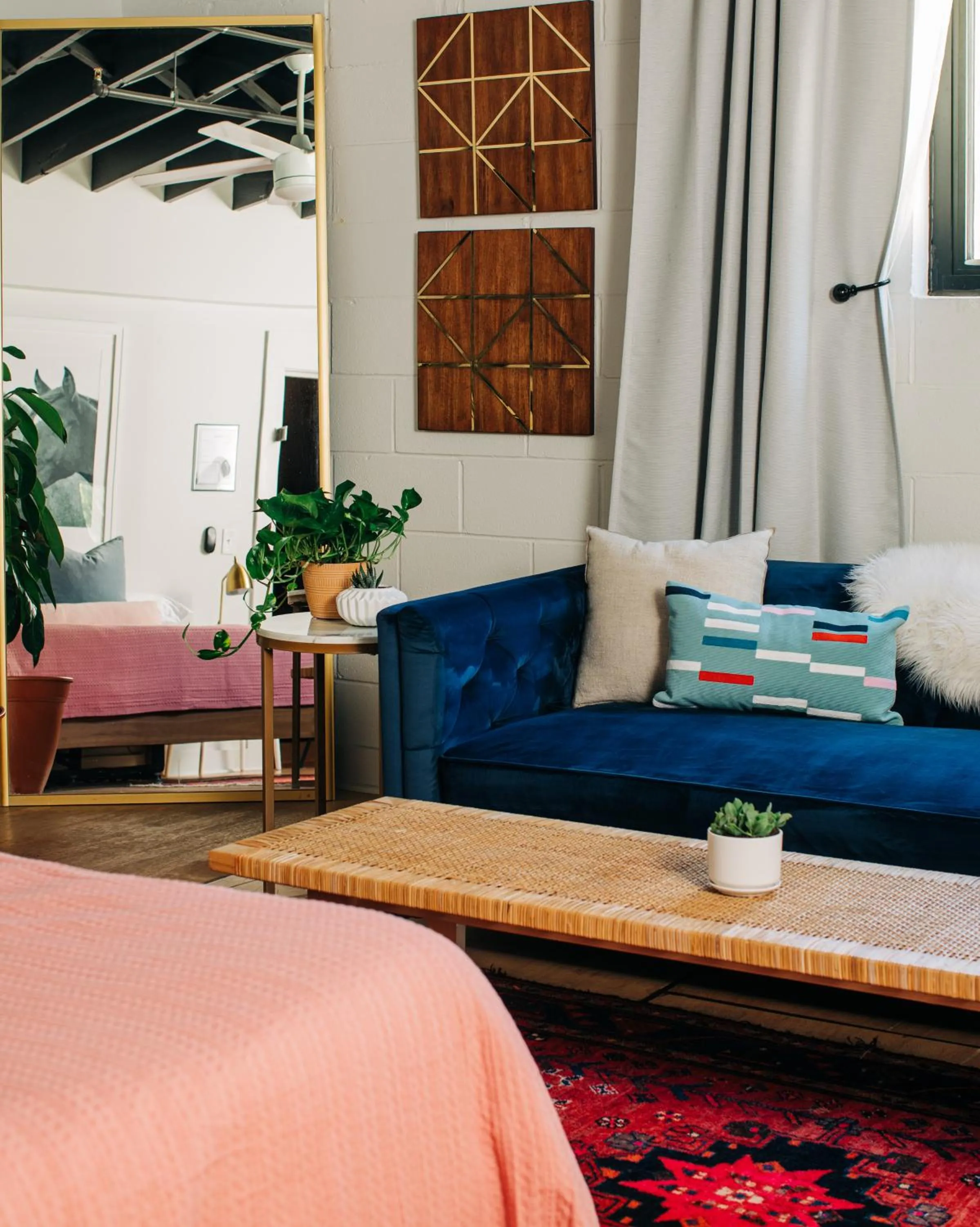 Bed in Stellar Suites