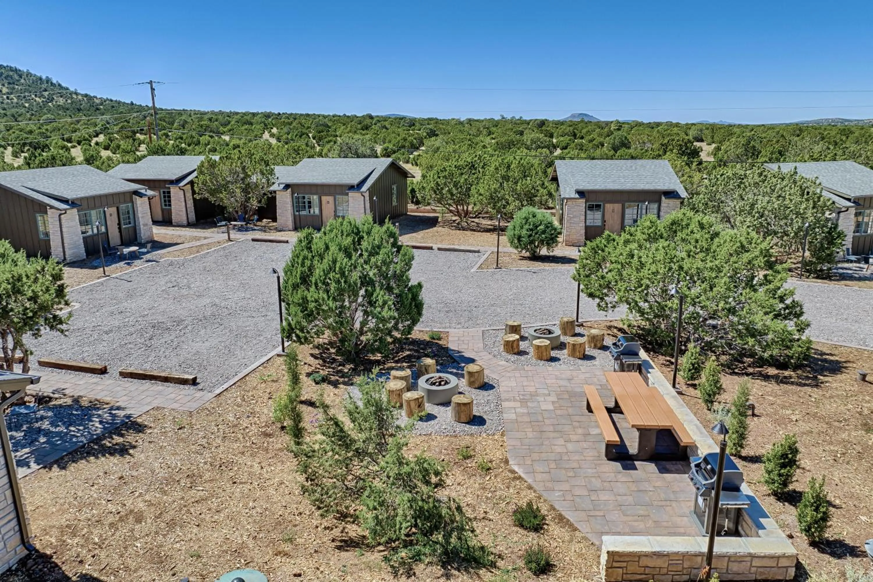 Bird's eye view in Inn History Grand Canyon Cabin