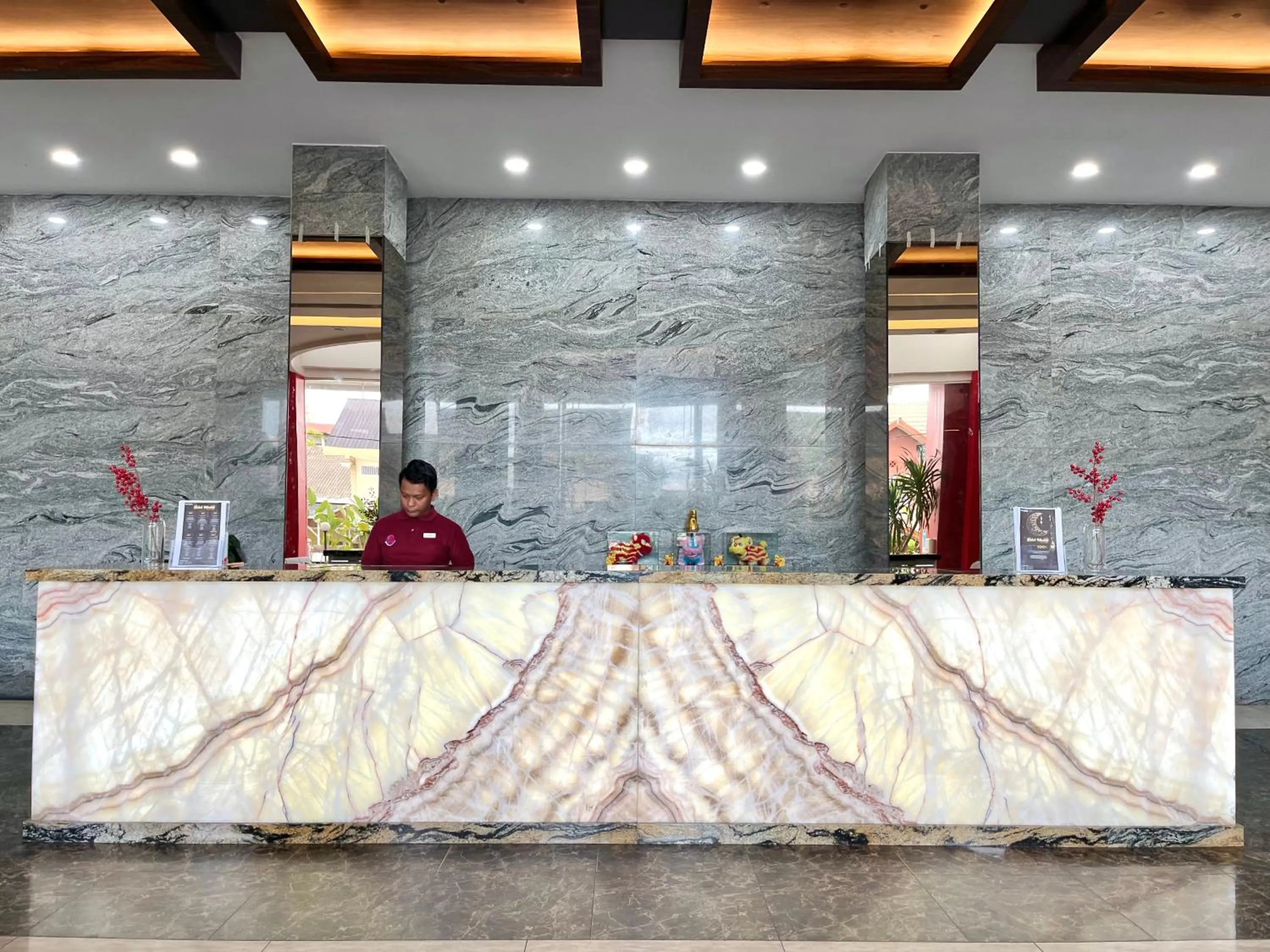 Lobby or reception in Hotel Roditha Banjarbaru