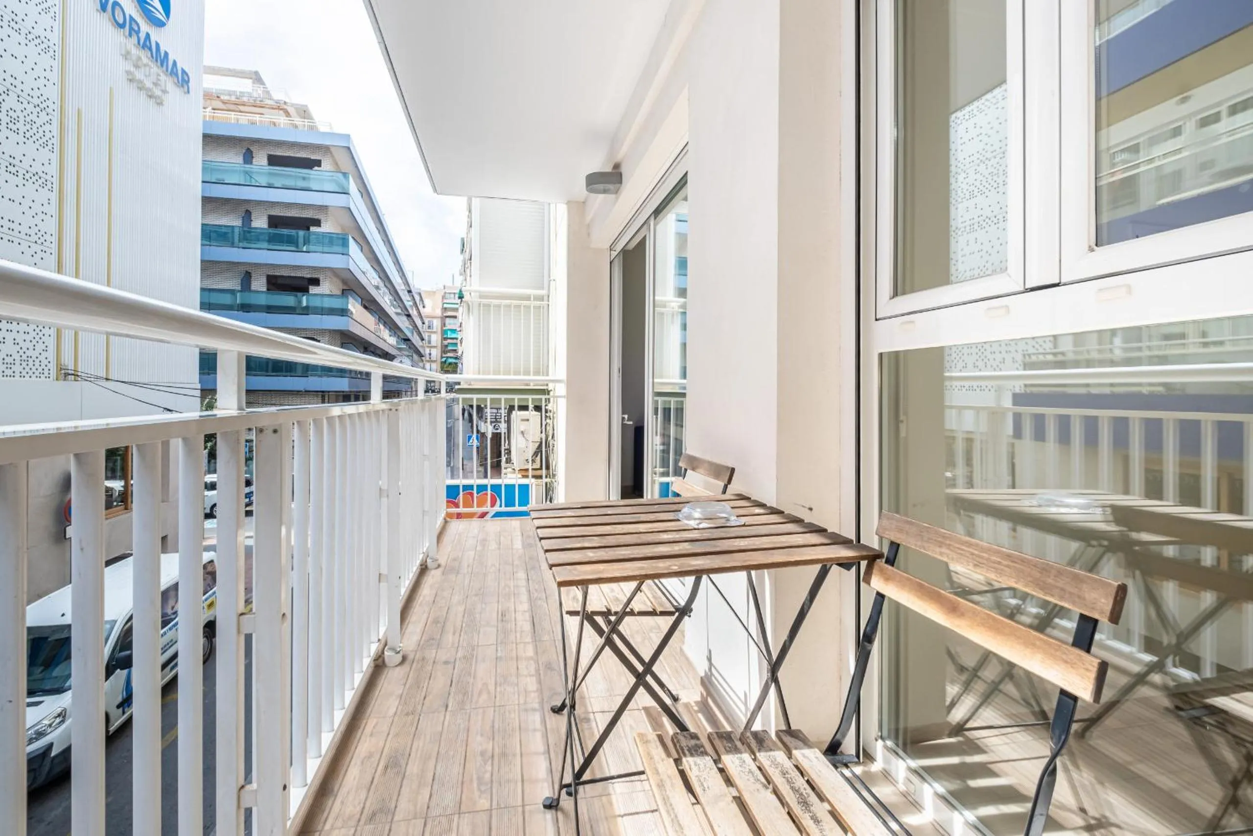 Balcony/Terrace in Apartamentos La Rosita Old Town