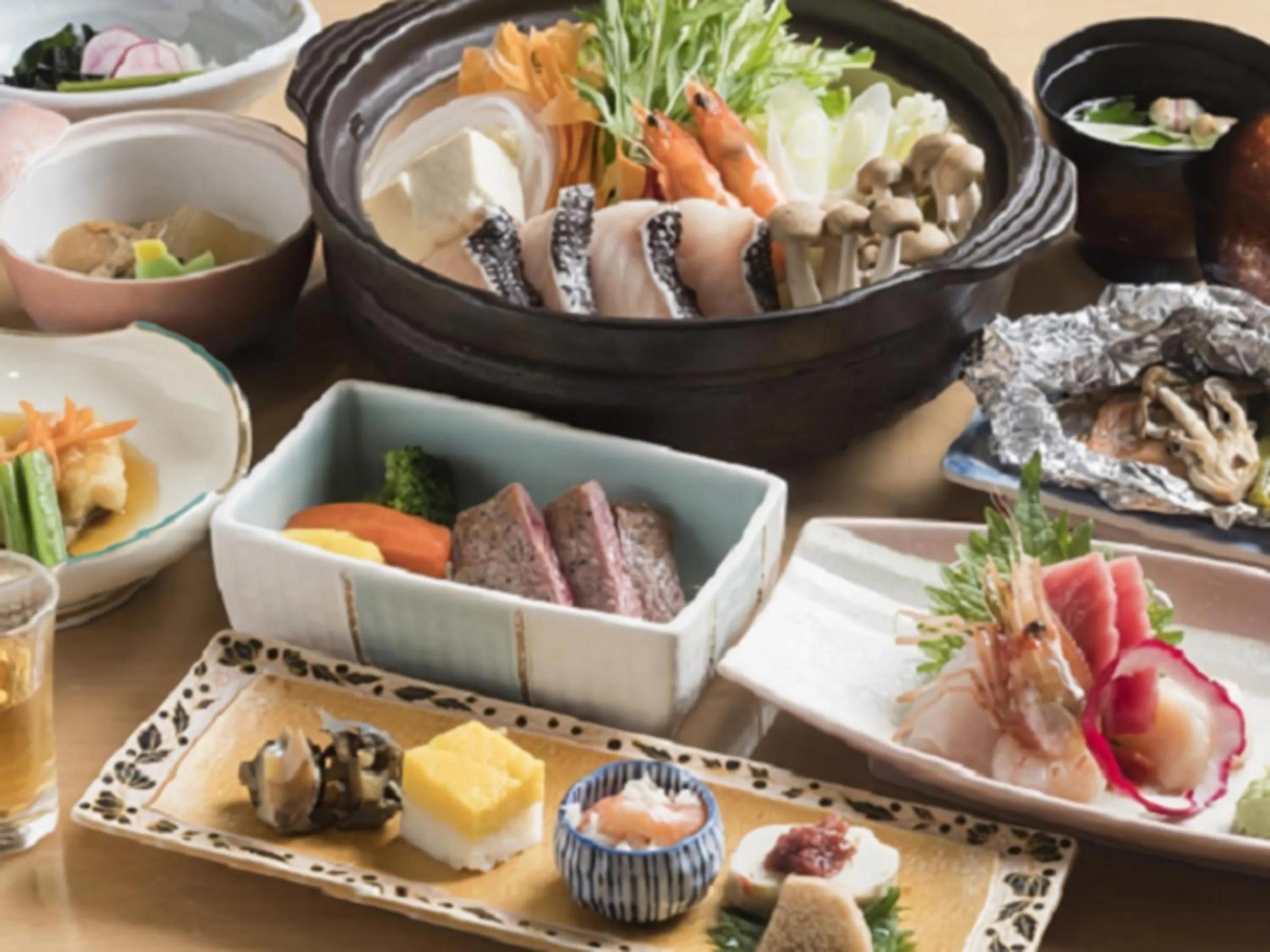 Dinner in Hotel Daiheigen