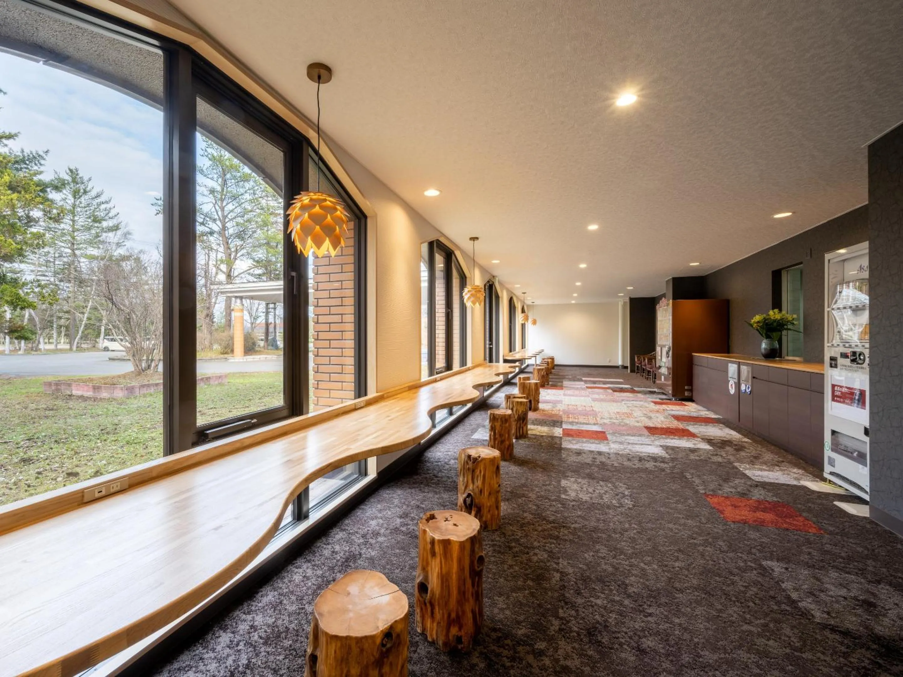 Communal lounge/ TV room in Hotel Daiheigen