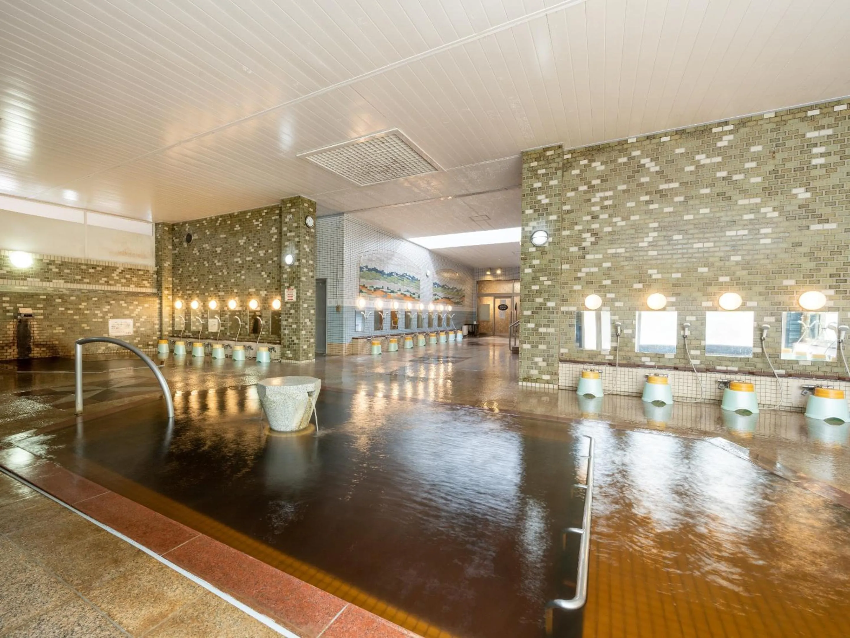 Hot Spring Bath in Hotel Daiheigen