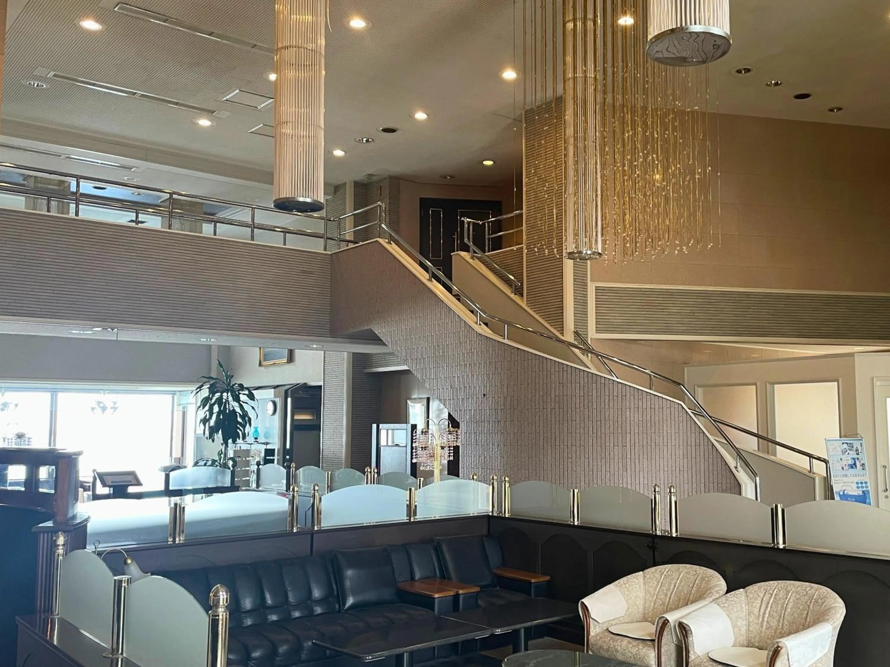 Lobby or reception in Seaside Hotel Kamome