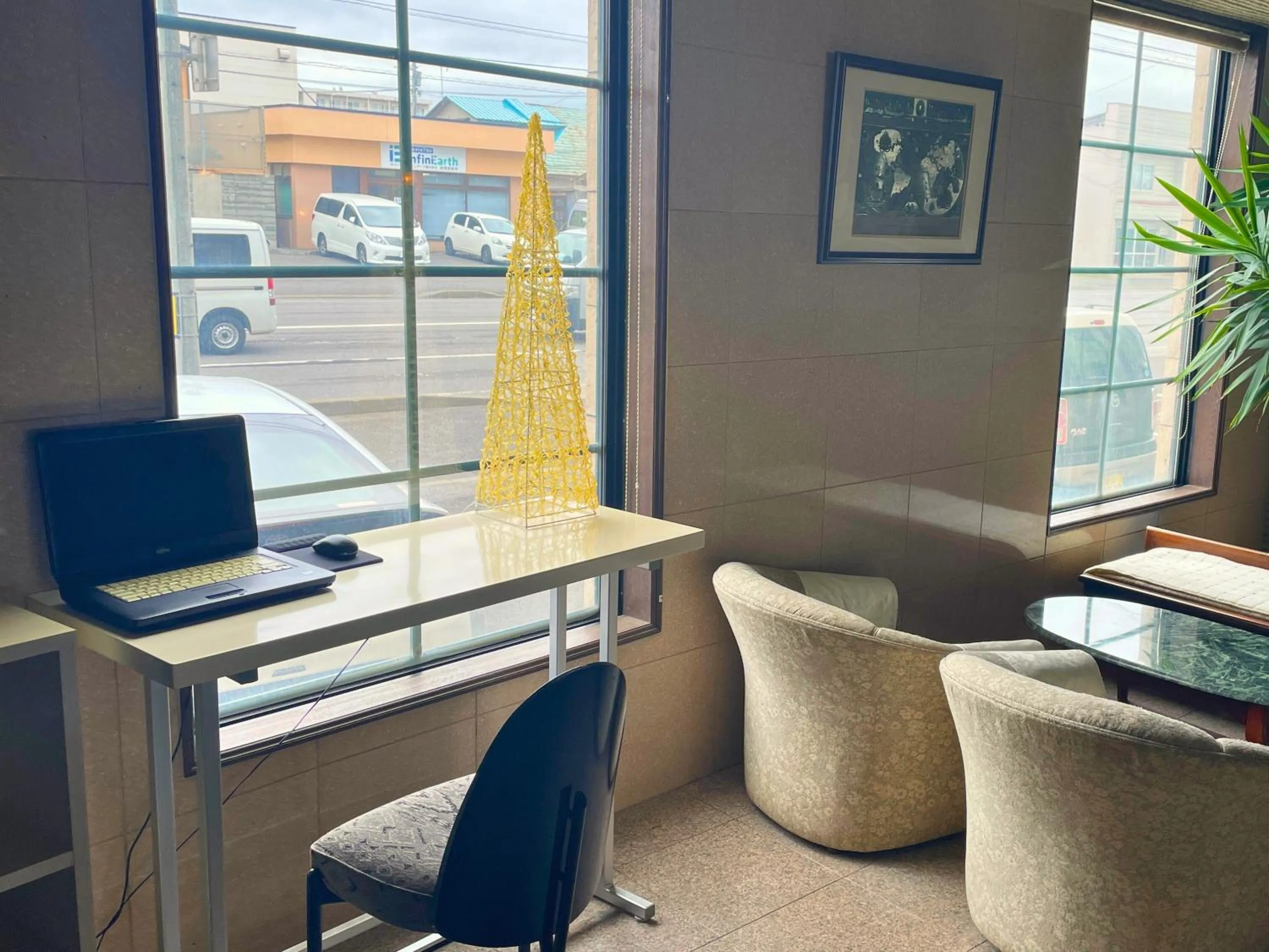 Lobby or reception in Seaside Hotel Kamome