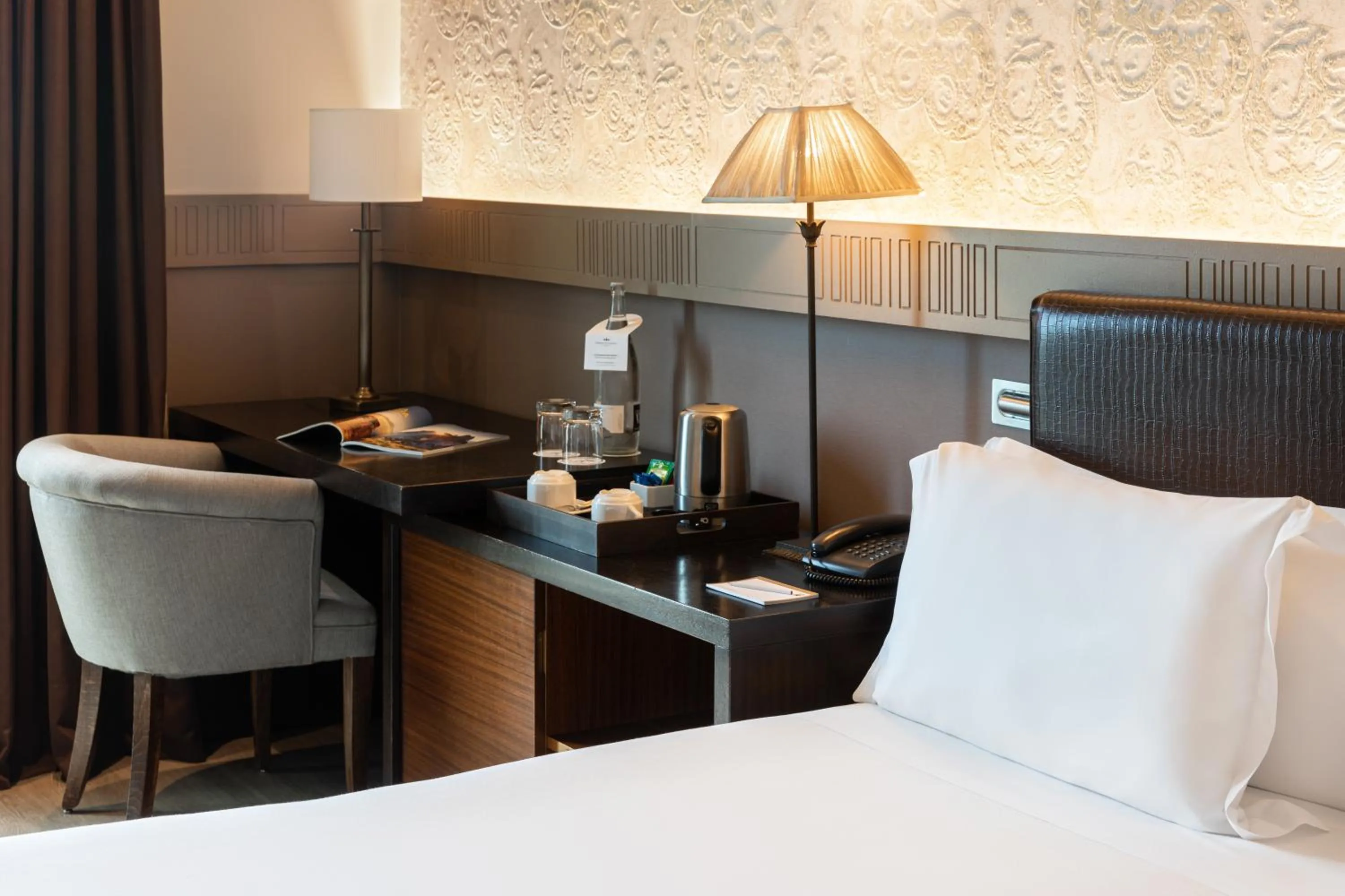 Bed in Duquesa de Cardona Hotel 4 Sup by Grup Duquessa