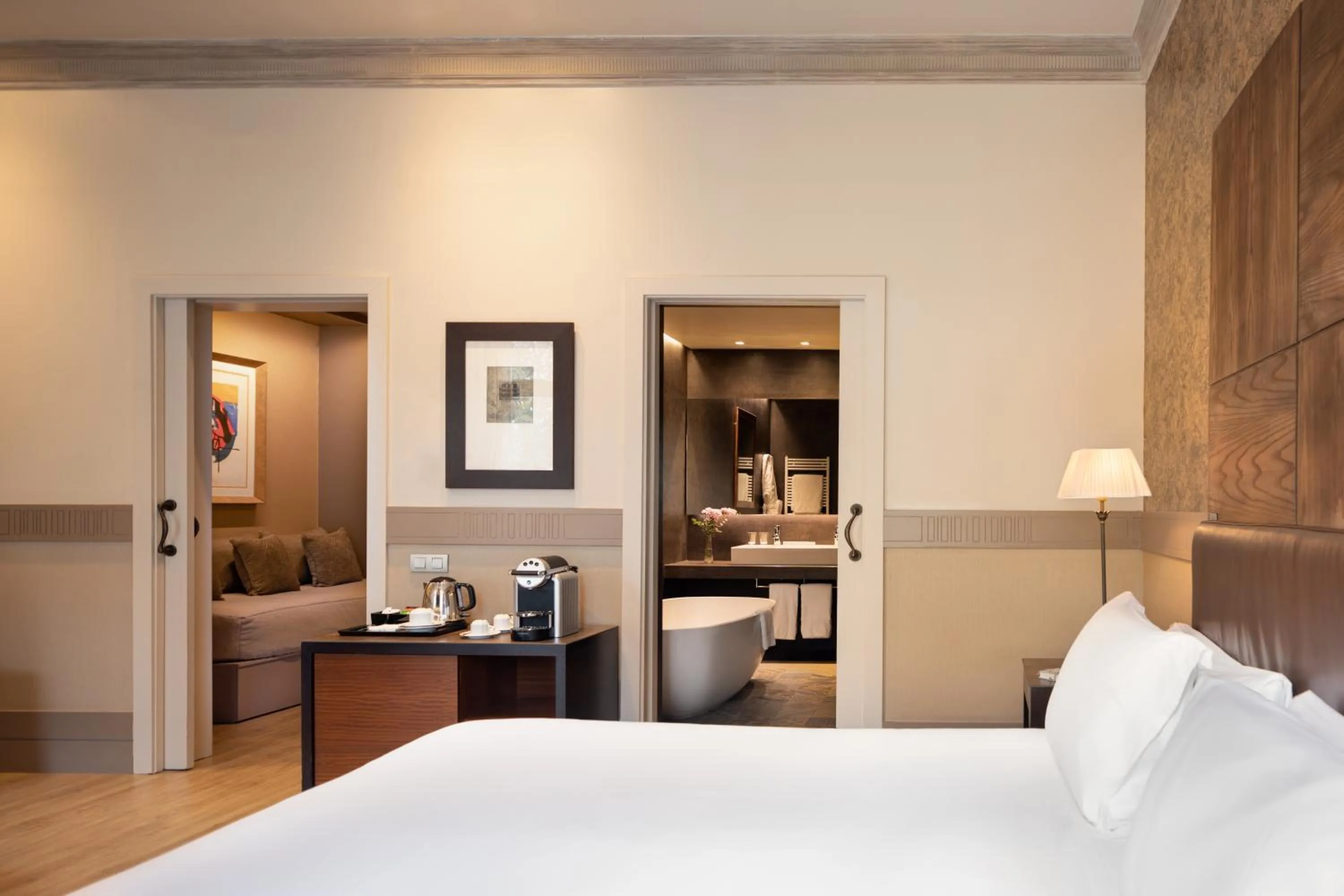 Bed in Duquesa de Cardona Hotel 4 Sup by Grup Duquessa