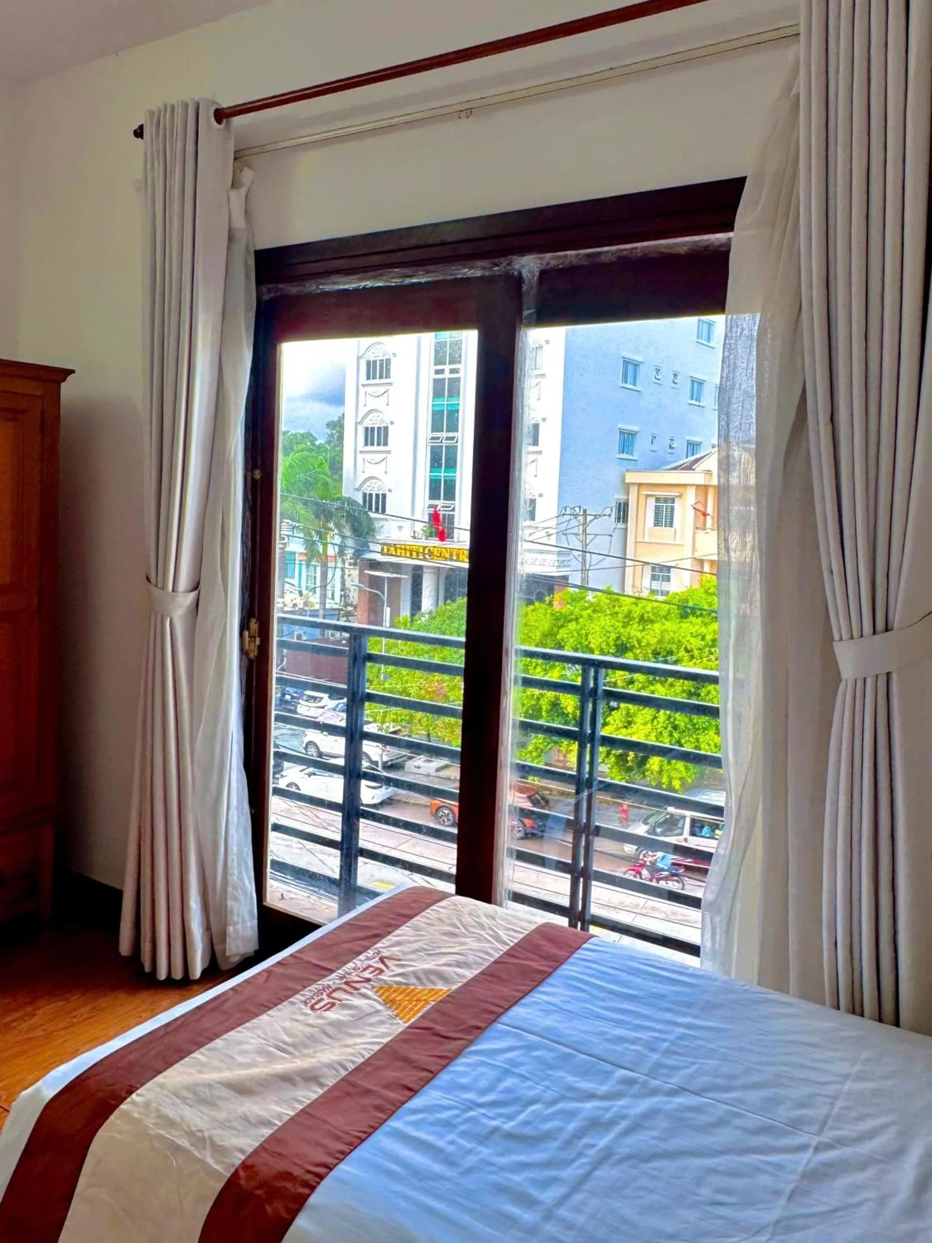 View (from property/room), Bed in Venus Phu Quoc Hotel