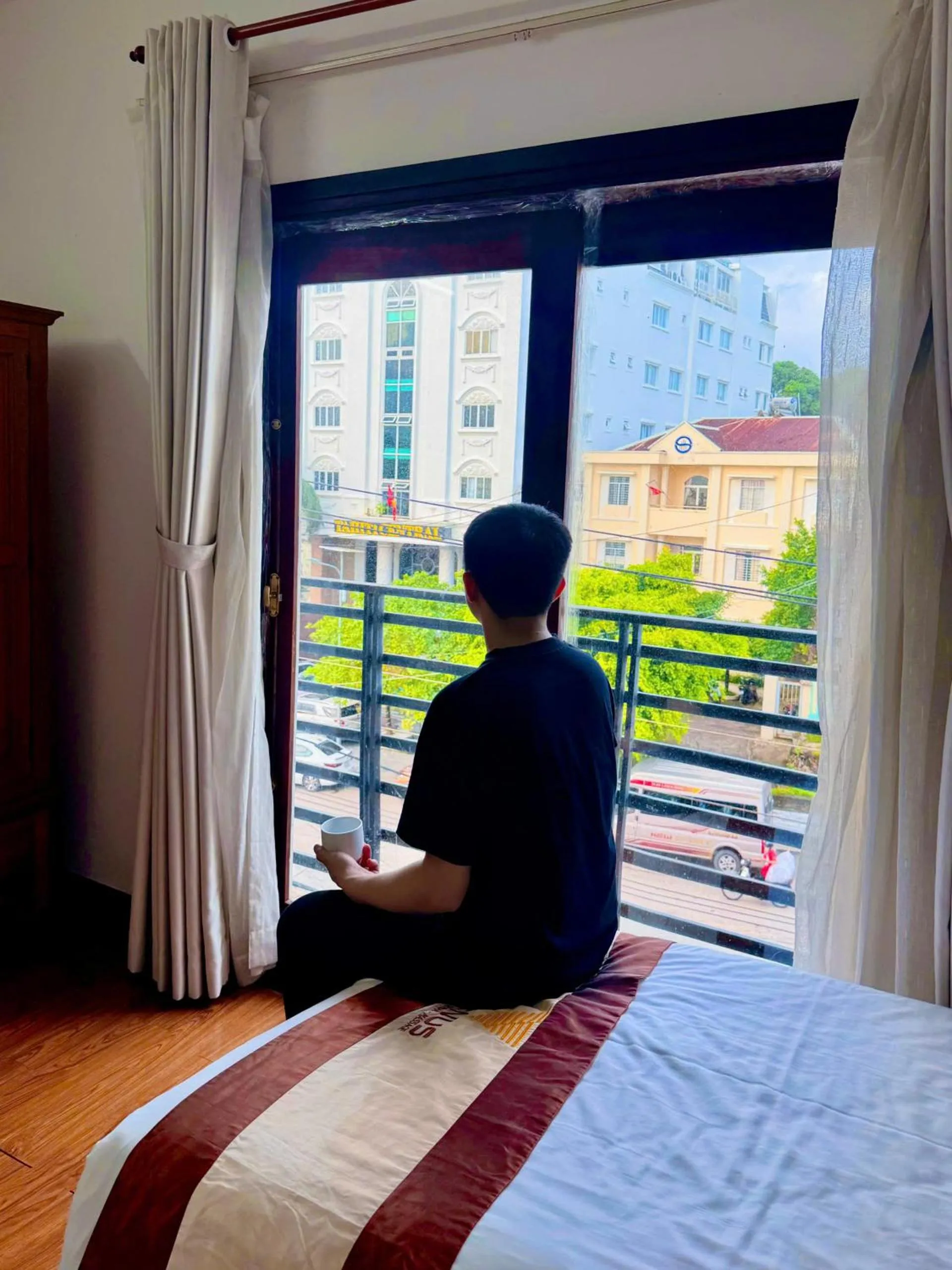 View (from property/room), Bed in Venus Phu Quoc Hotel