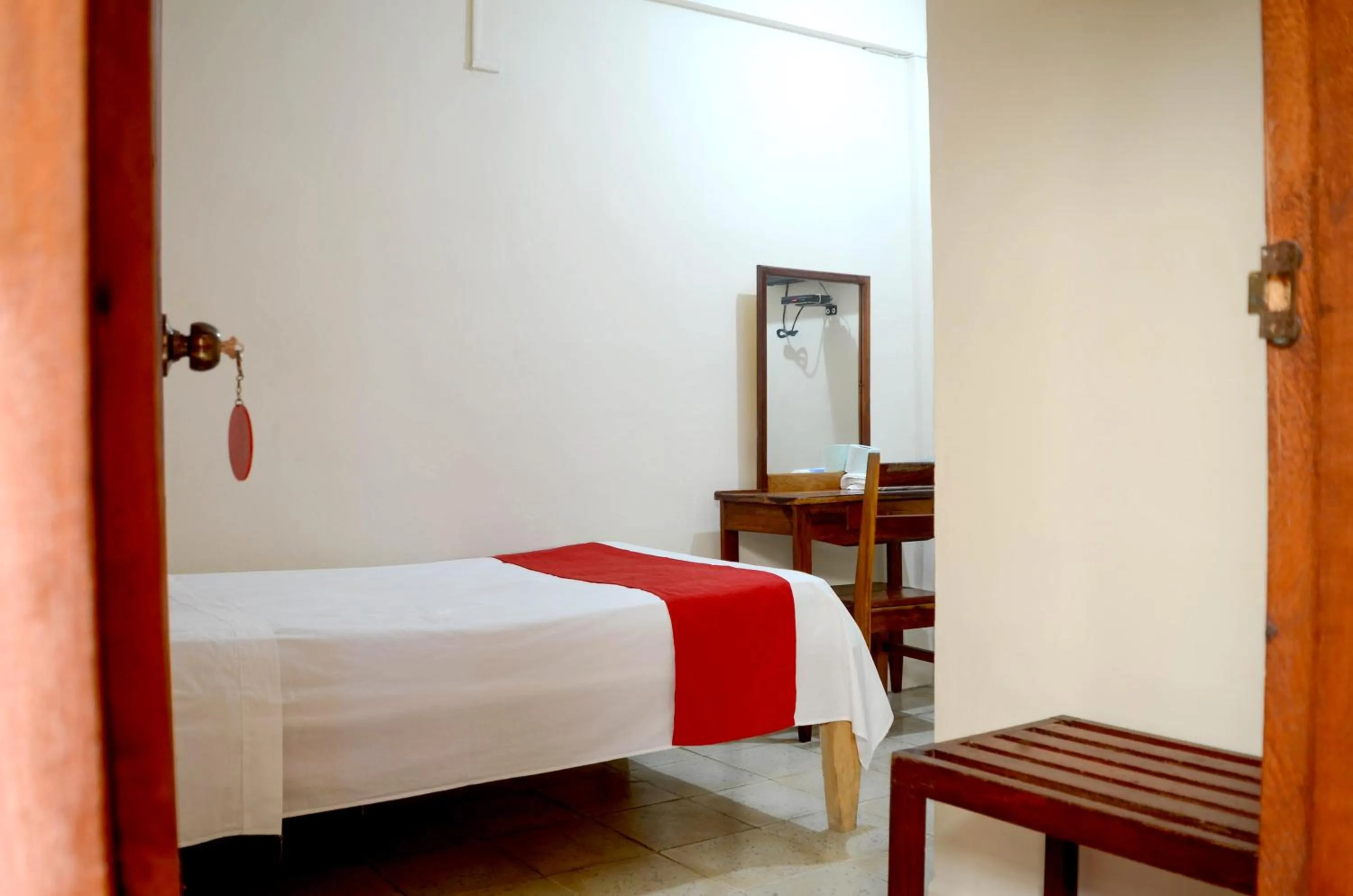 Bed in Hotel Rosa del Alba, Barrio Mágico Centro Histórico de Chetumal