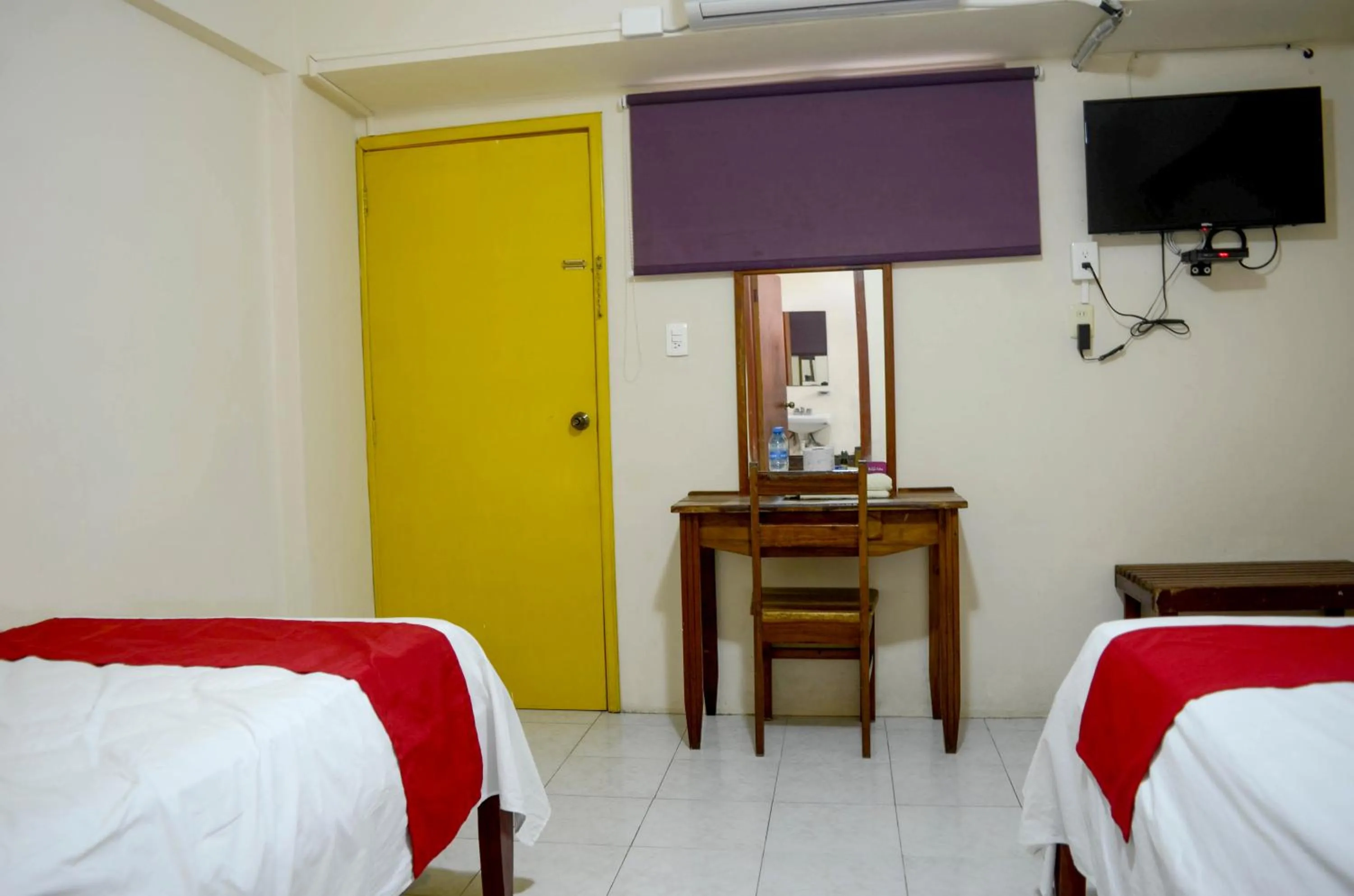 Bed in Hotel Rosa del Alba, Barrio Mágico Centro Histórico de Chetumal
