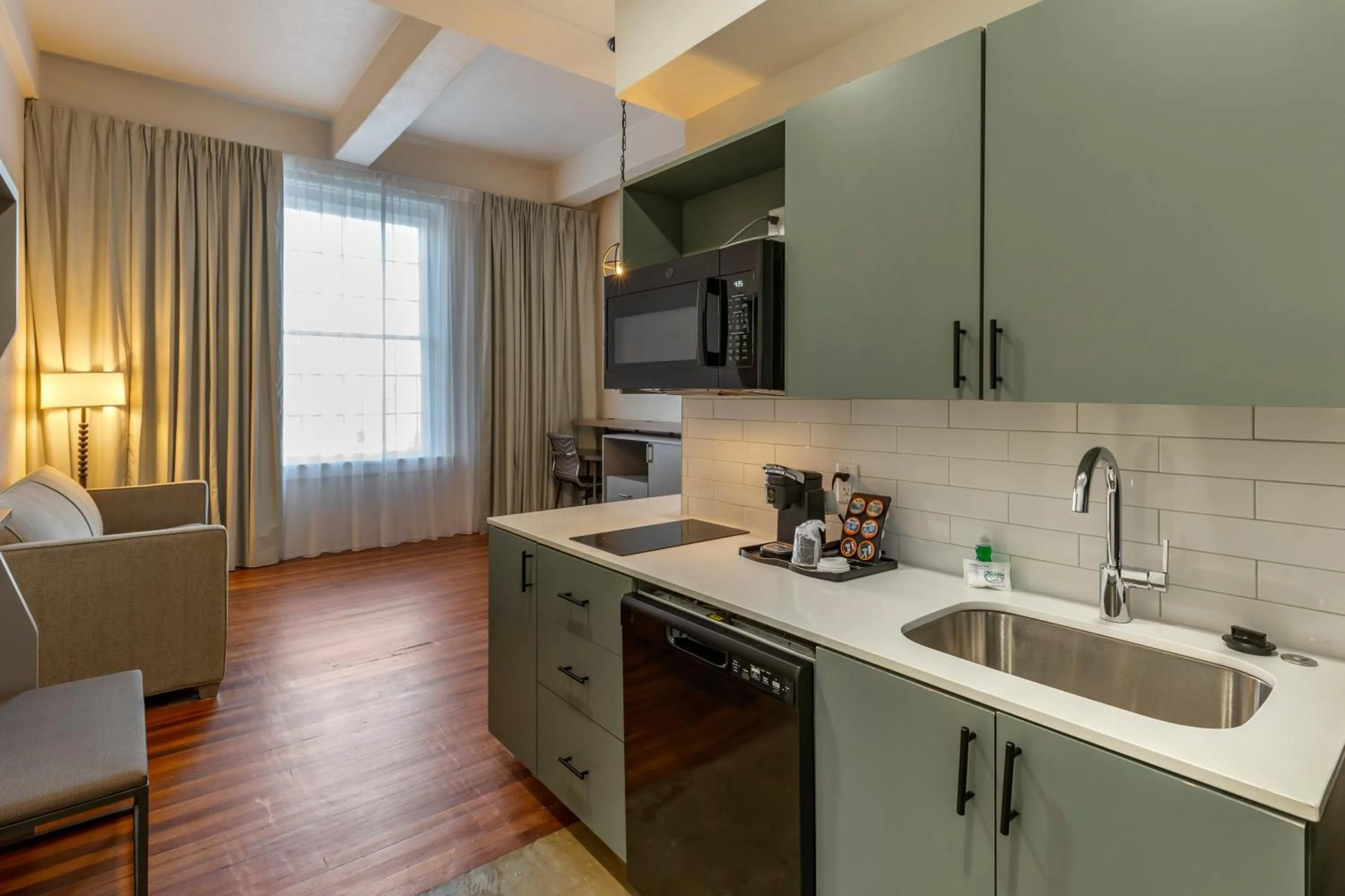 Kitchen or kitchenette in Inn at Blackstone