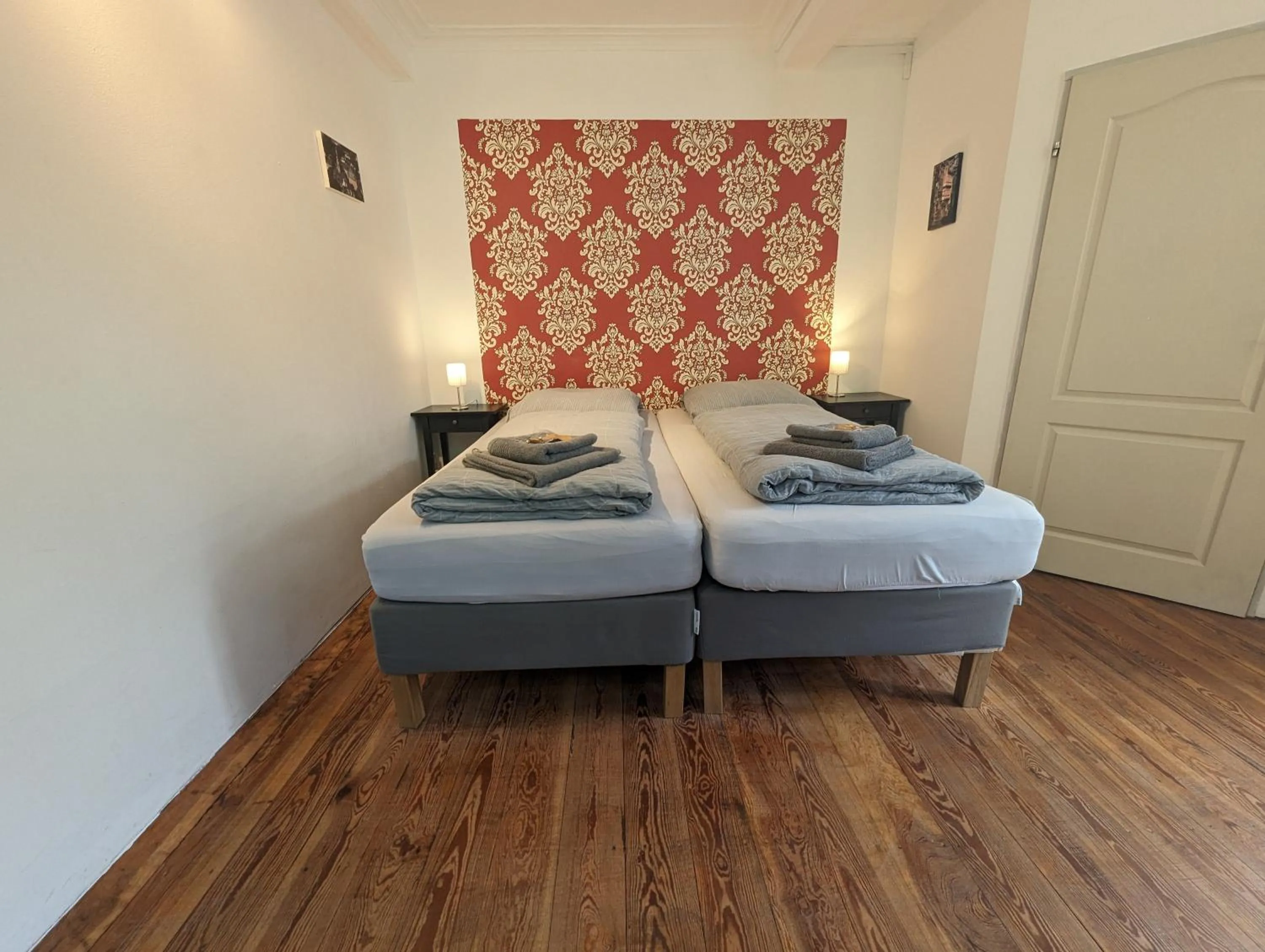 Bedroom, Bed in Haus Stehlings