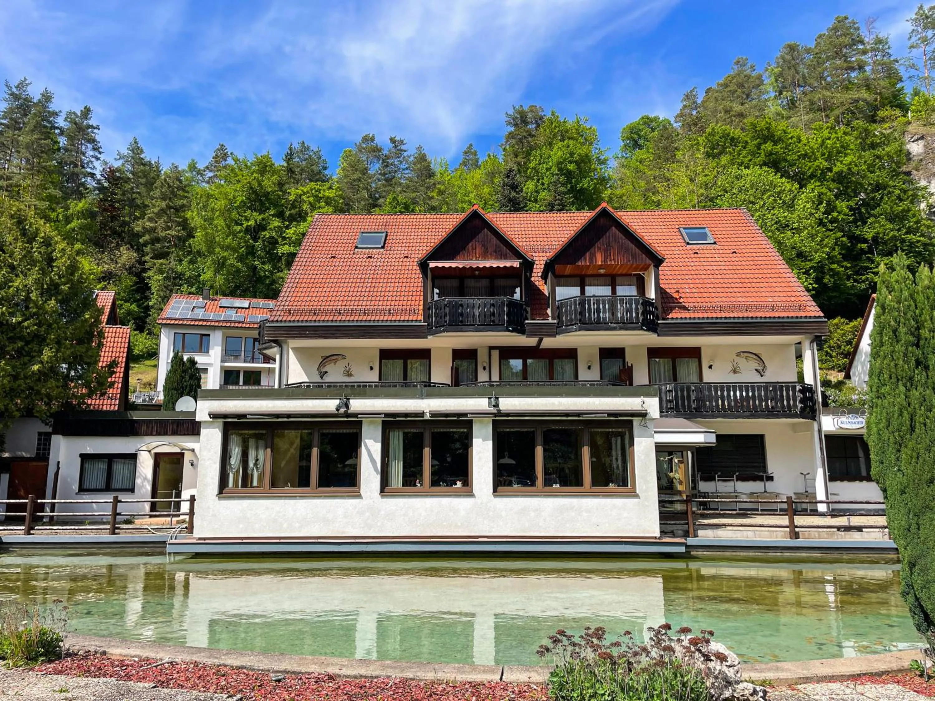 Property building in Gästehaus Forellenhof