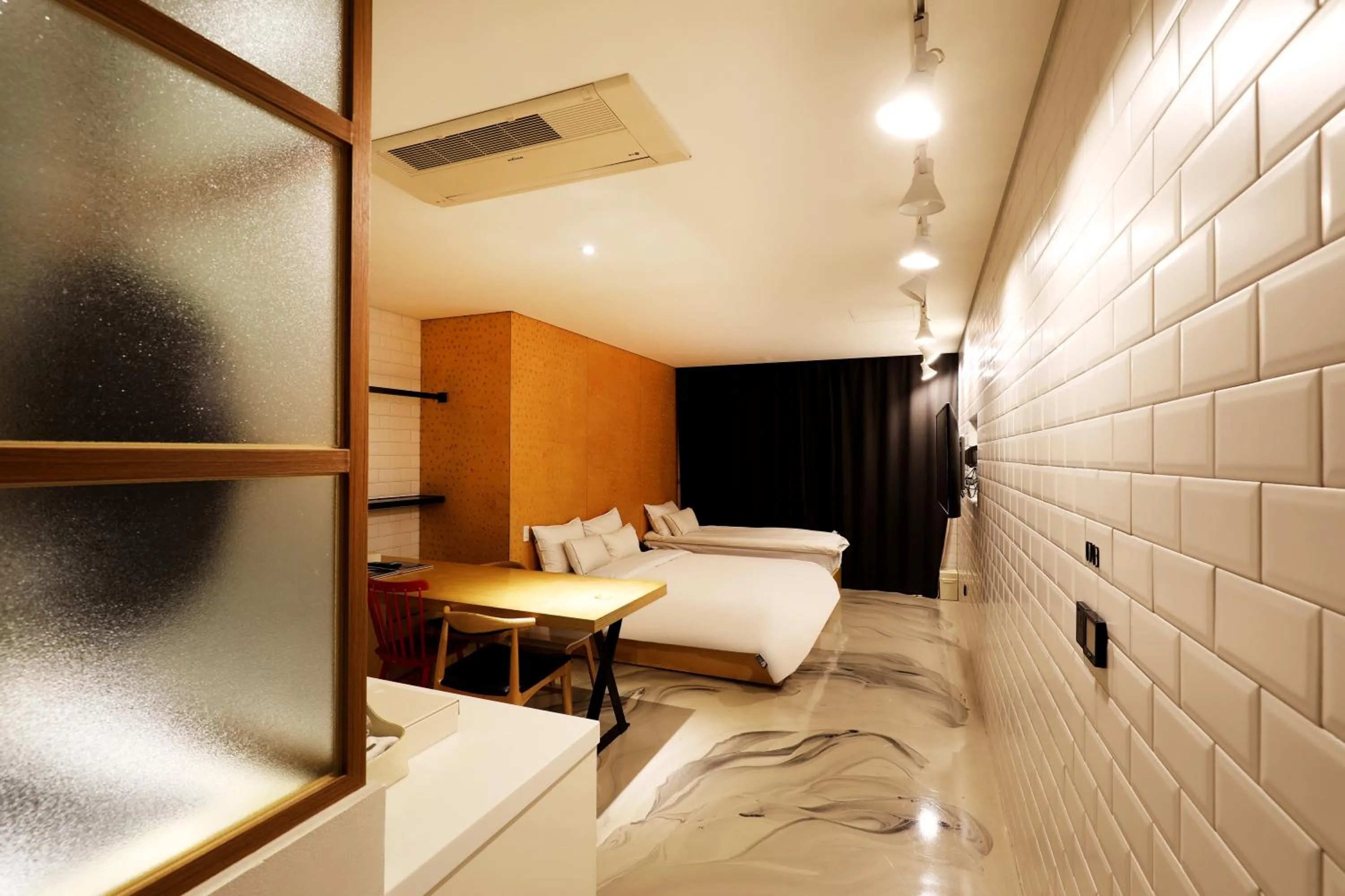 Bed in Hotel The Designers Incheon