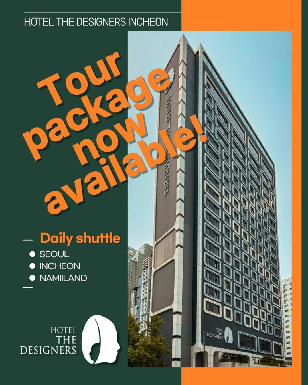 Property building in Hotel The Designers Incheon