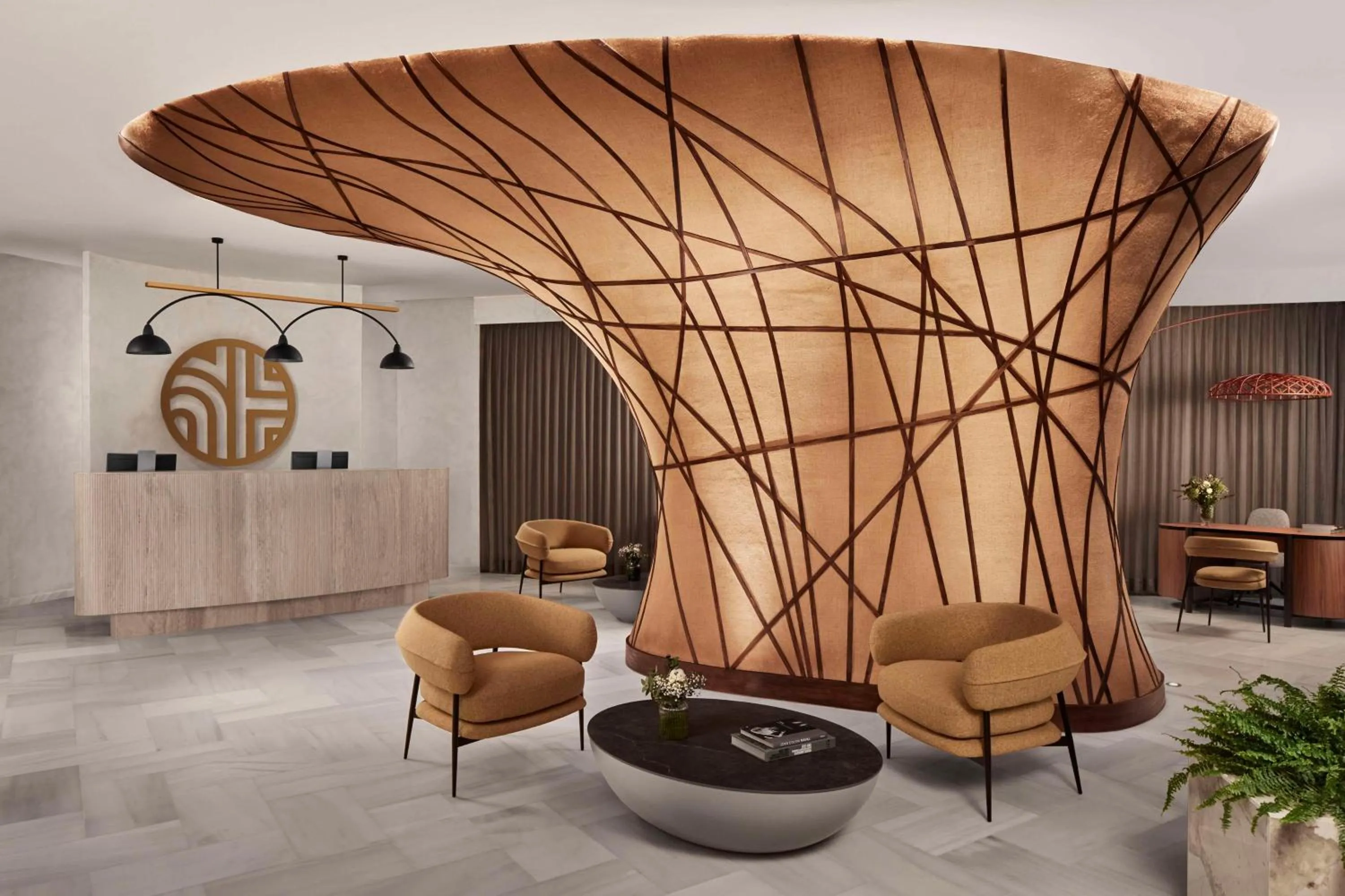 Lobby or reception in NH Collection Amistad Córdoba