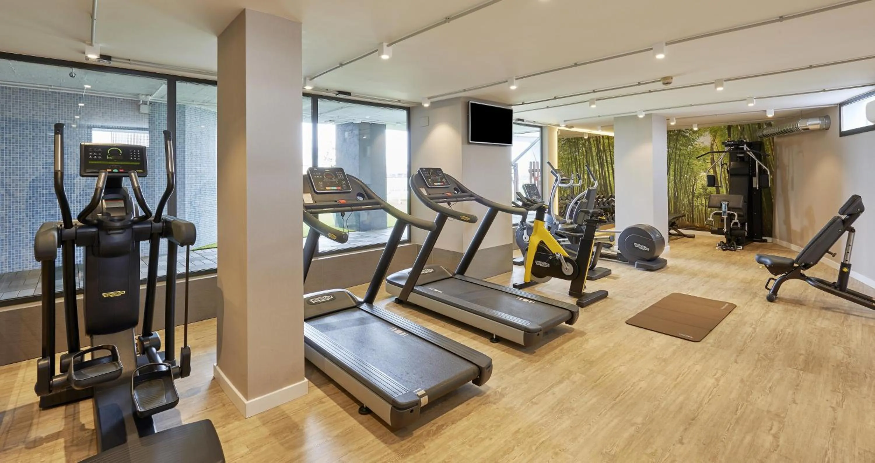 Fitness centre/facilities in NH Sevilla Plaza de Armas