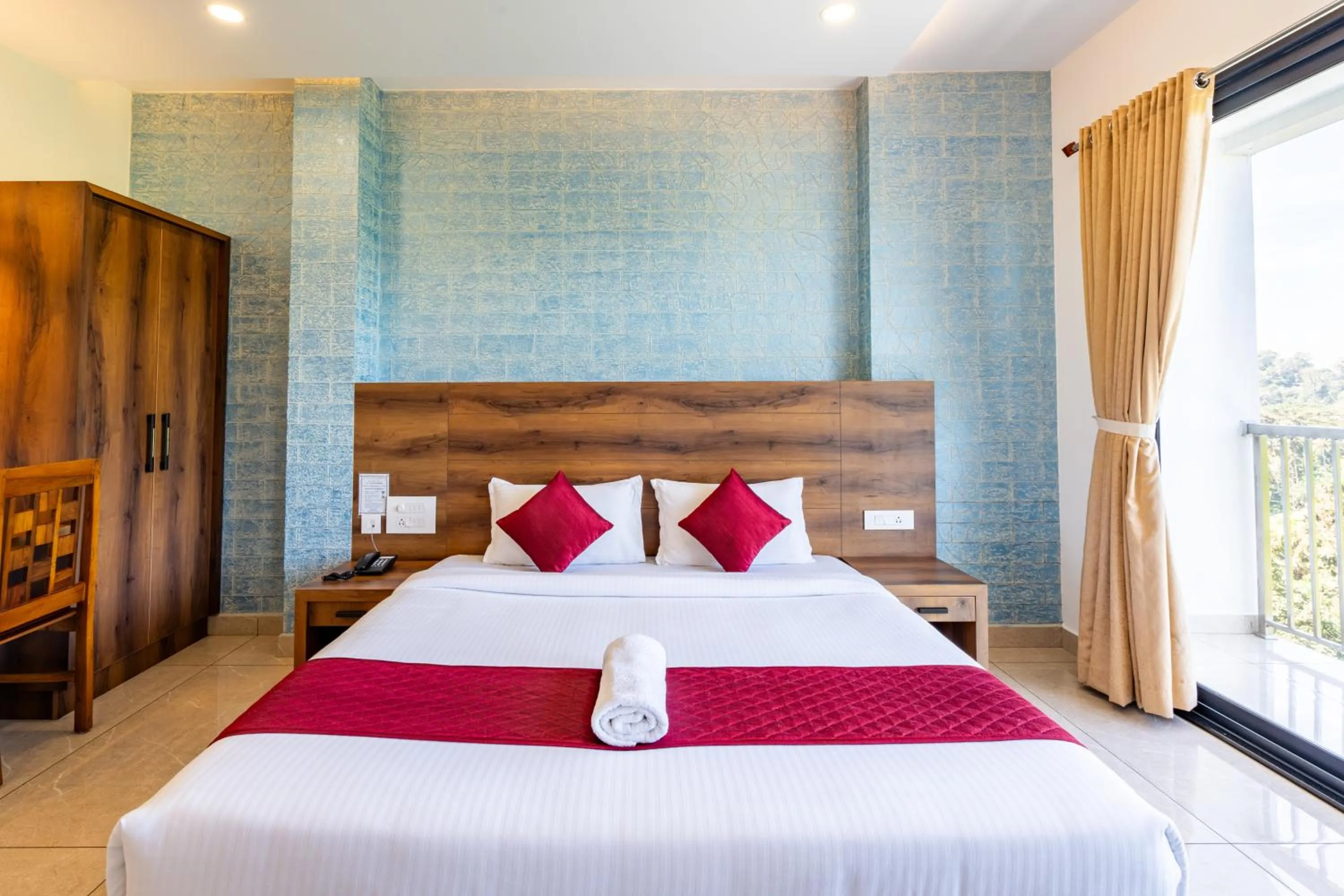 Bed in Hotel Woodlark