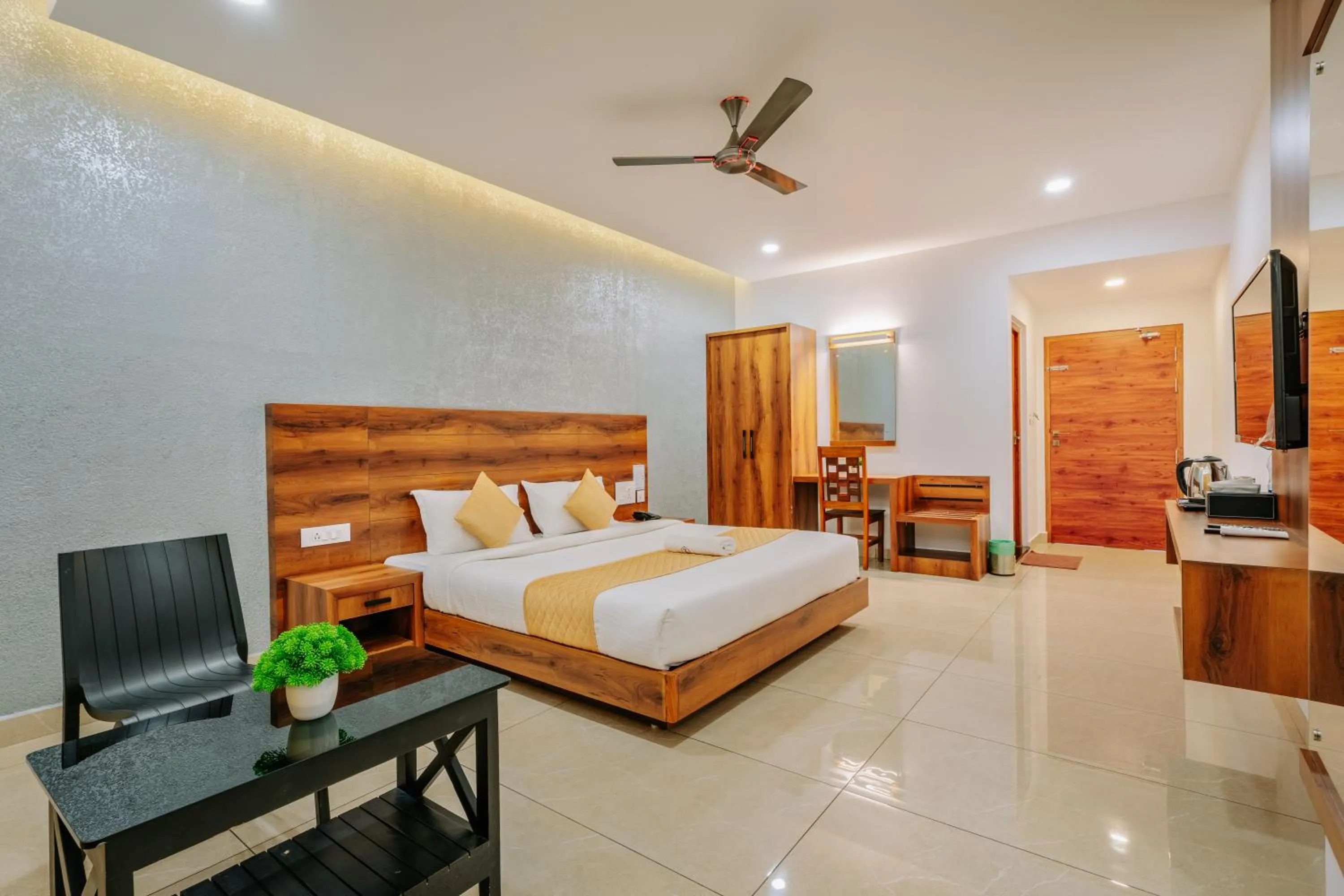 Bed in Hotel Woodlark