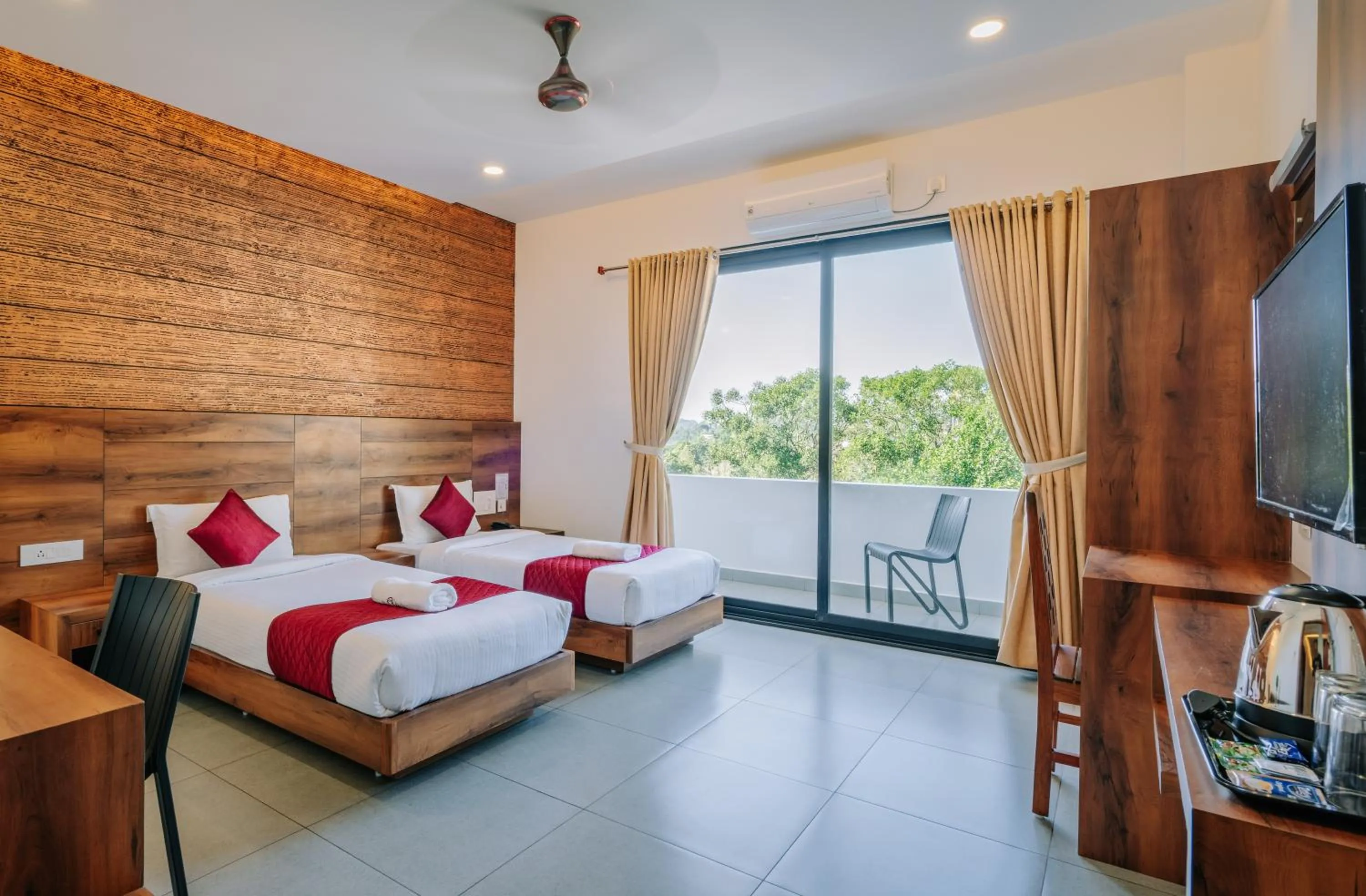 Bed in Hotel Woodlark