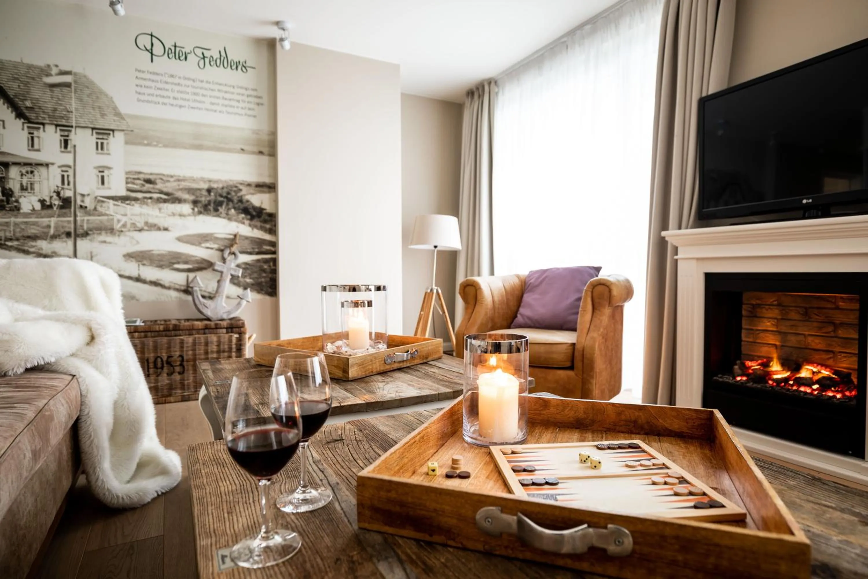 Living room in Hotel Zweite Heimat