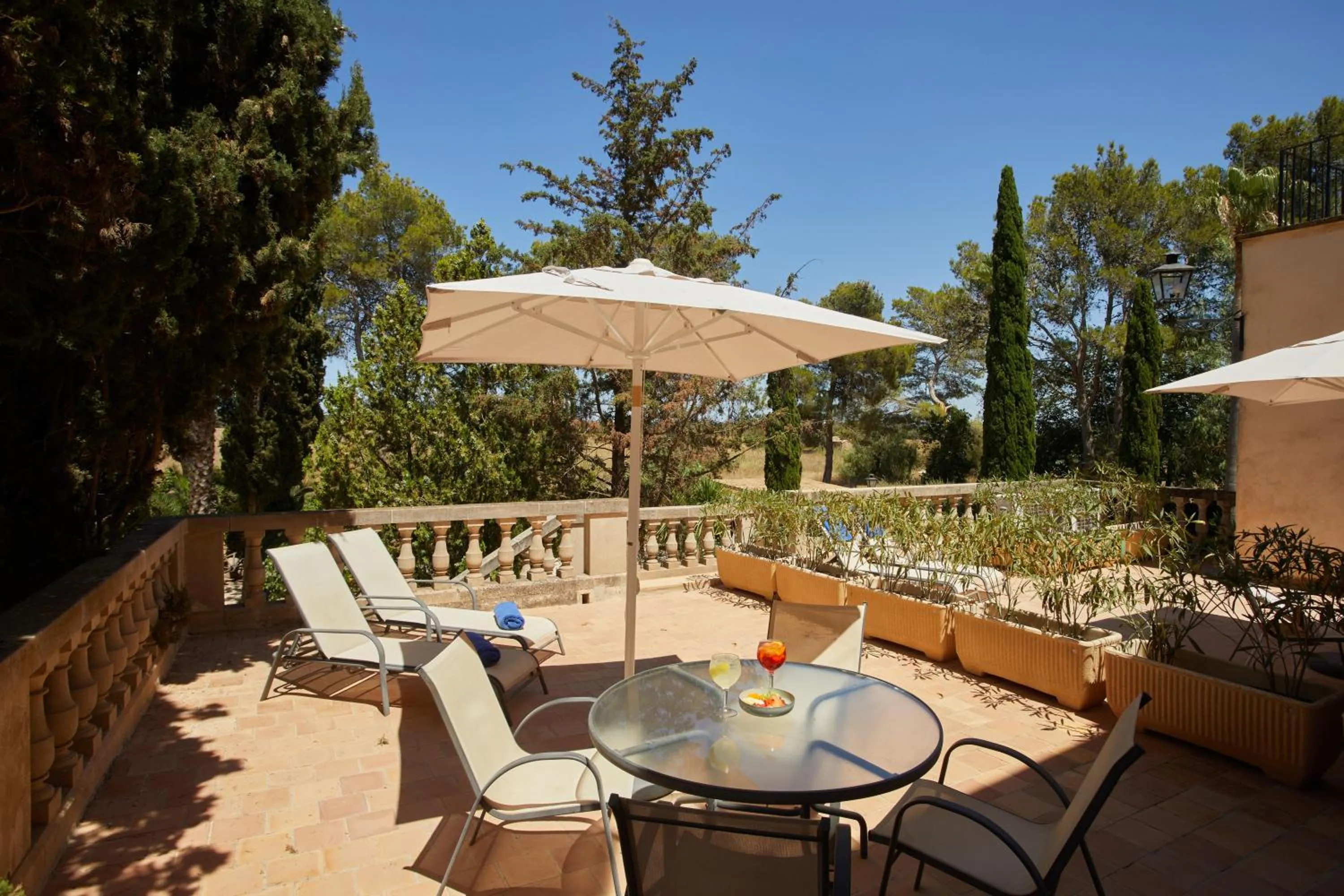 Balcony/Terrace in Virrey Finca Hotel