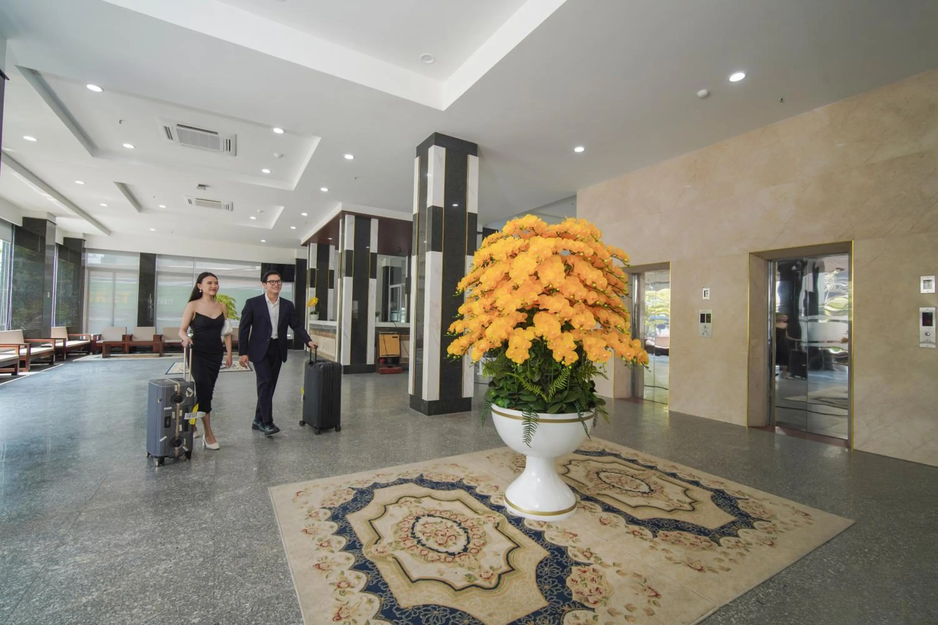 Lobby or reception in Hotel Soco