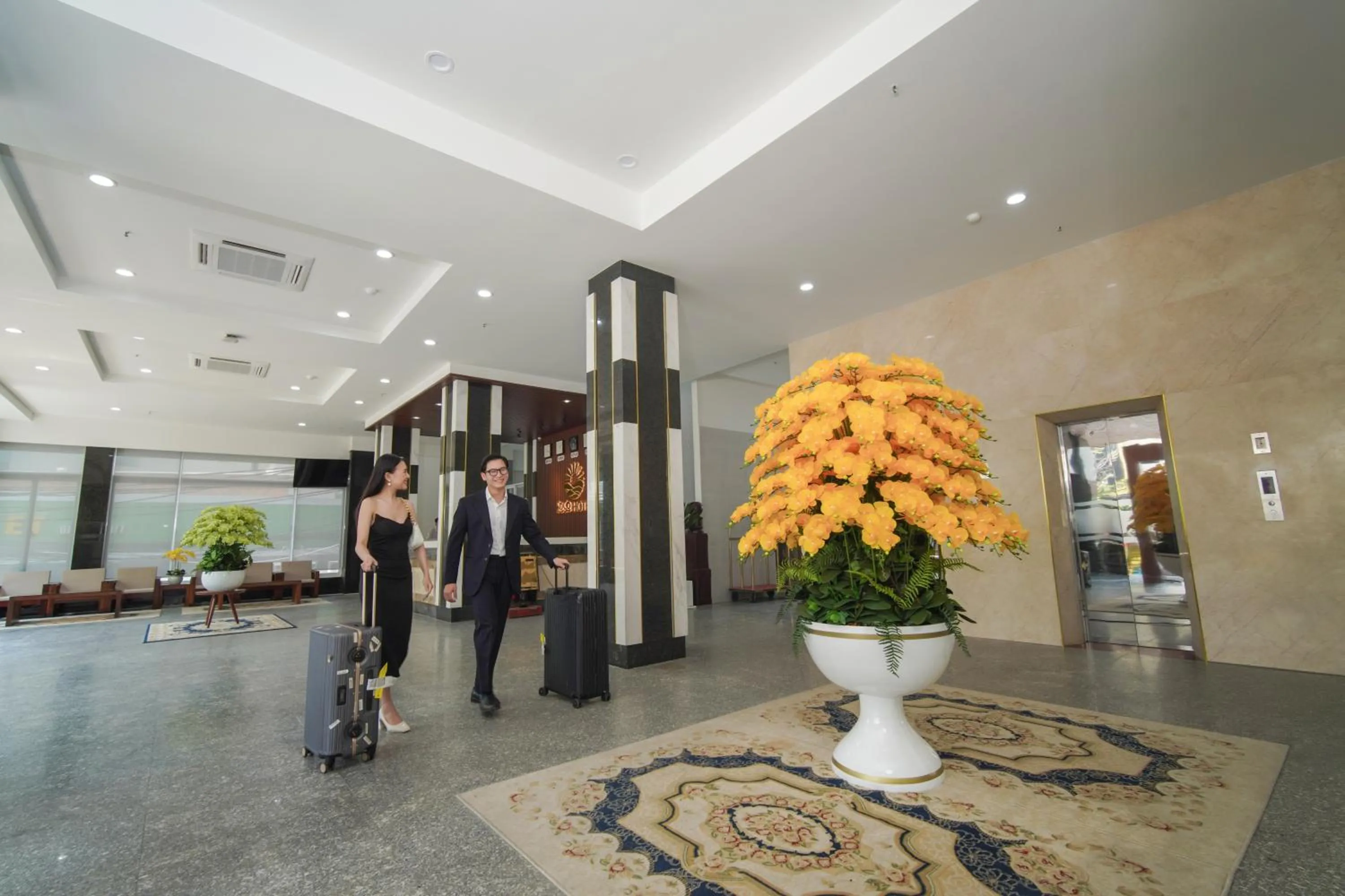 Lobby or reception in Hotel Soco
