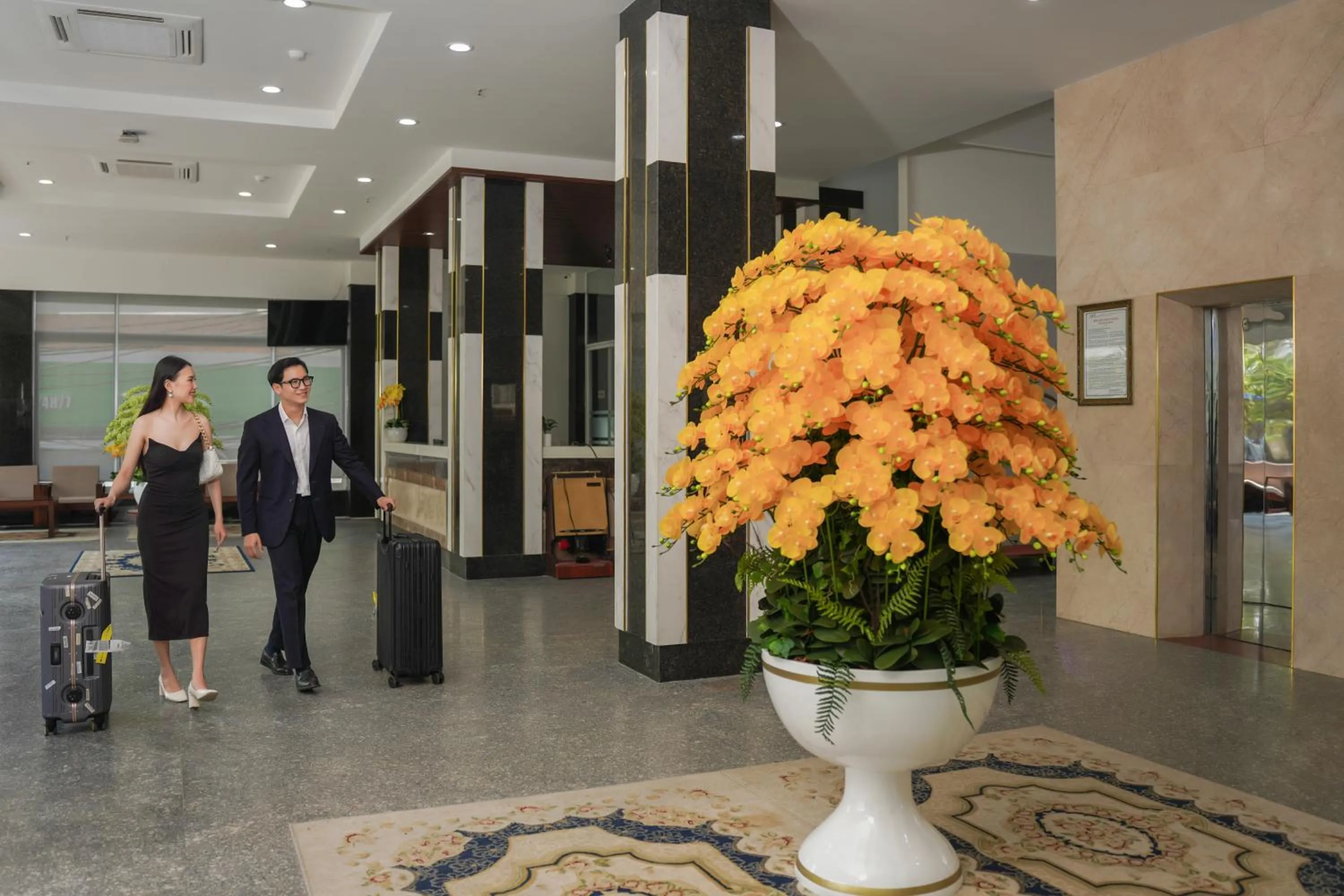 Lobby or reception in Hotel Soco