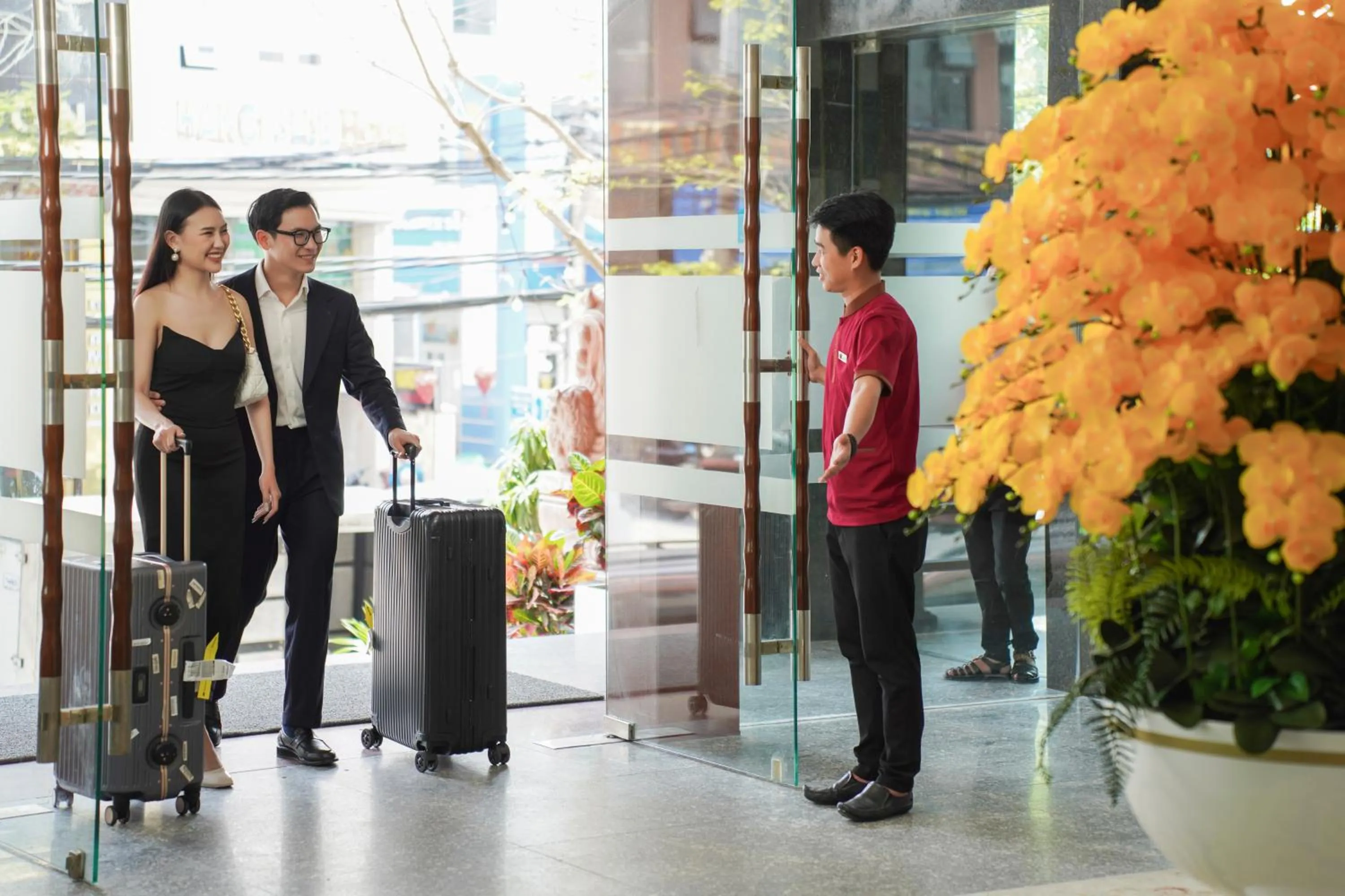 Lobby or reception in Hotel Soco