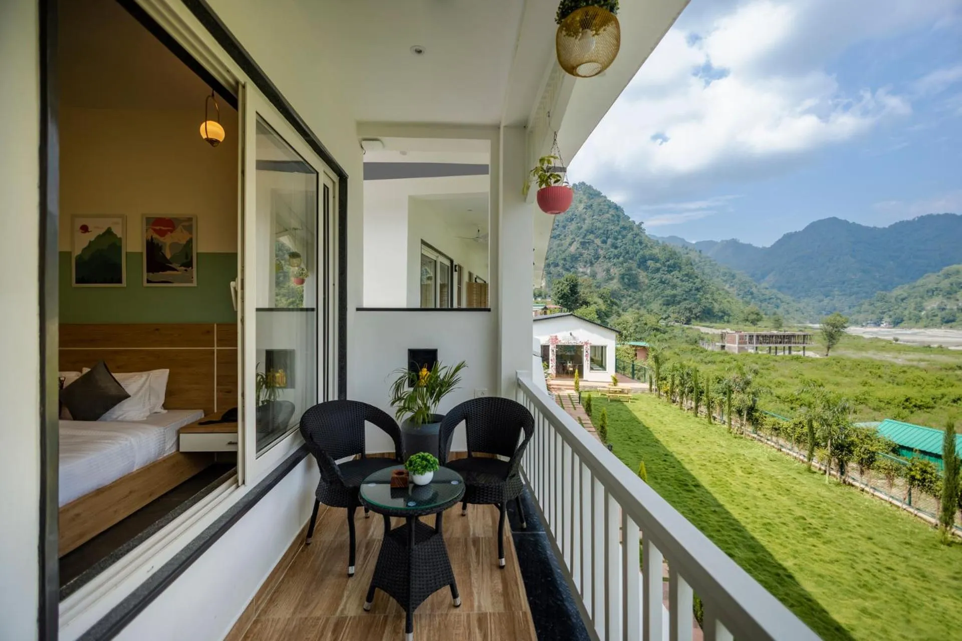 View (from property/room) in Zostel Plus Rishikesh, Mohanchatti