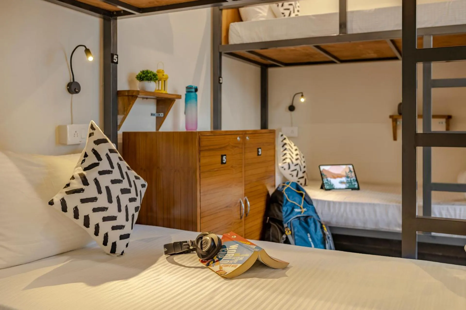 Bed in Zostel Plus Rishikesh, Mohanchatti