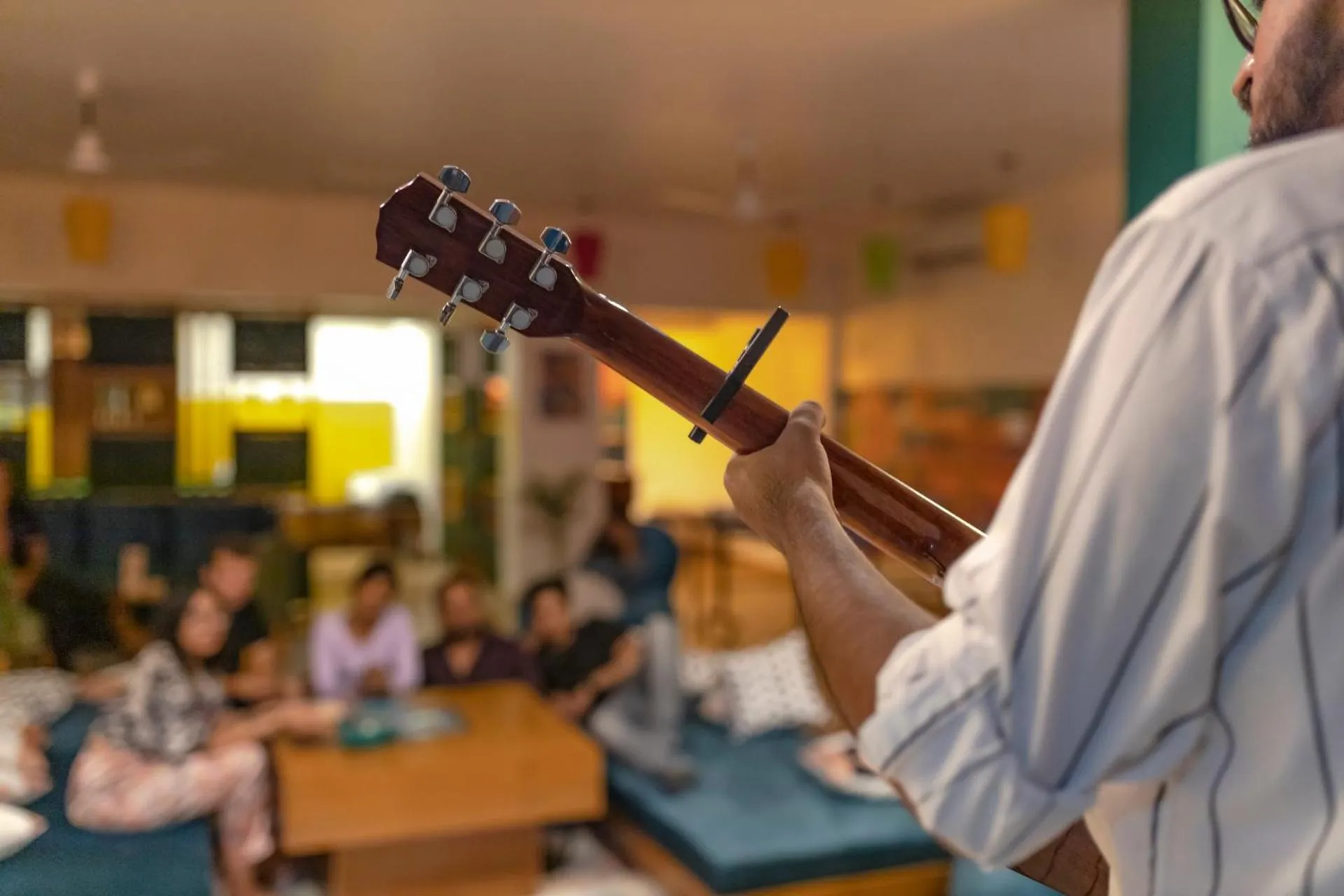 People in Zostel Plus Rishikesh, Mohanchatti