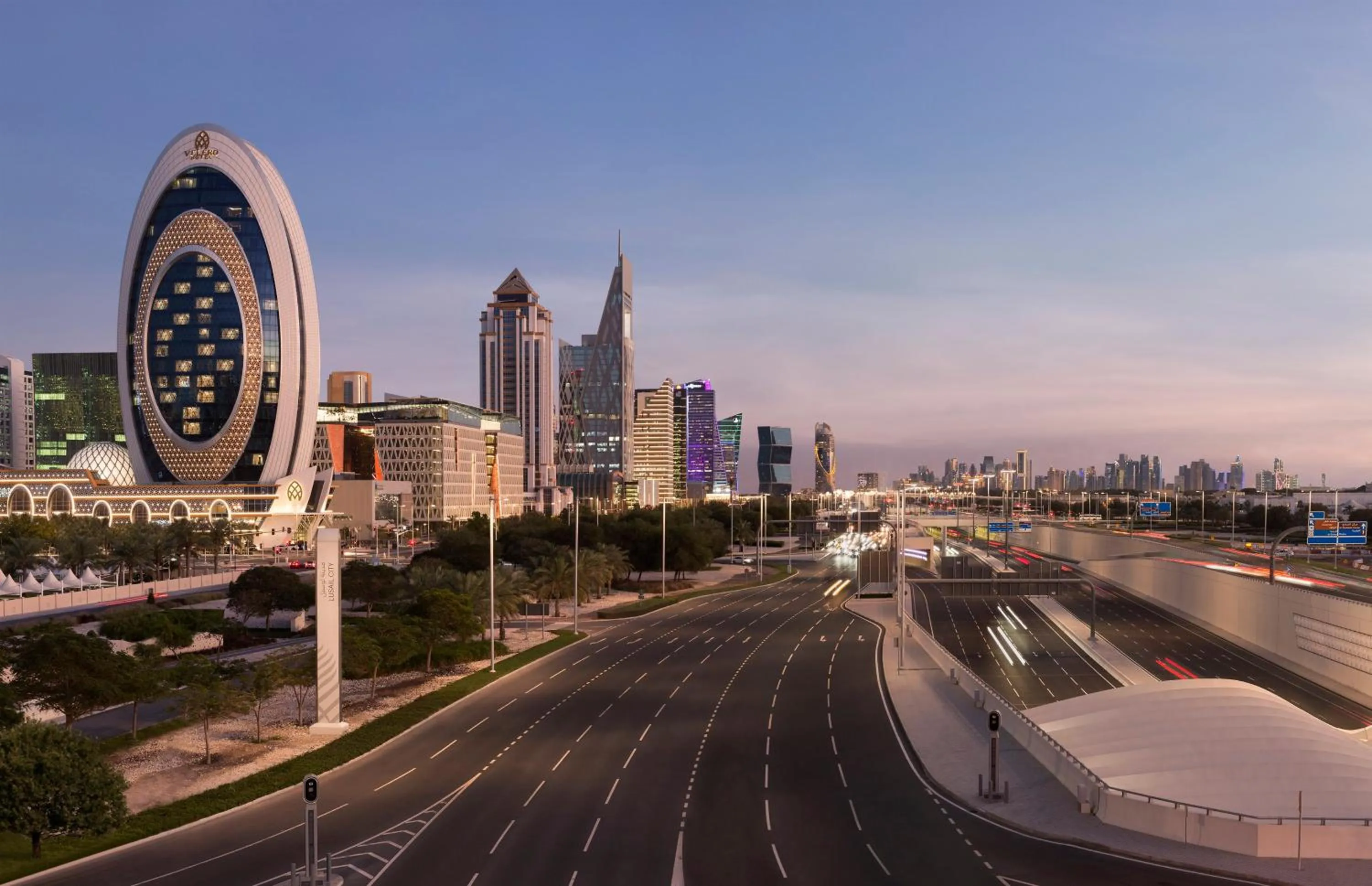 Property building in Velero Hotel Doha Lusail