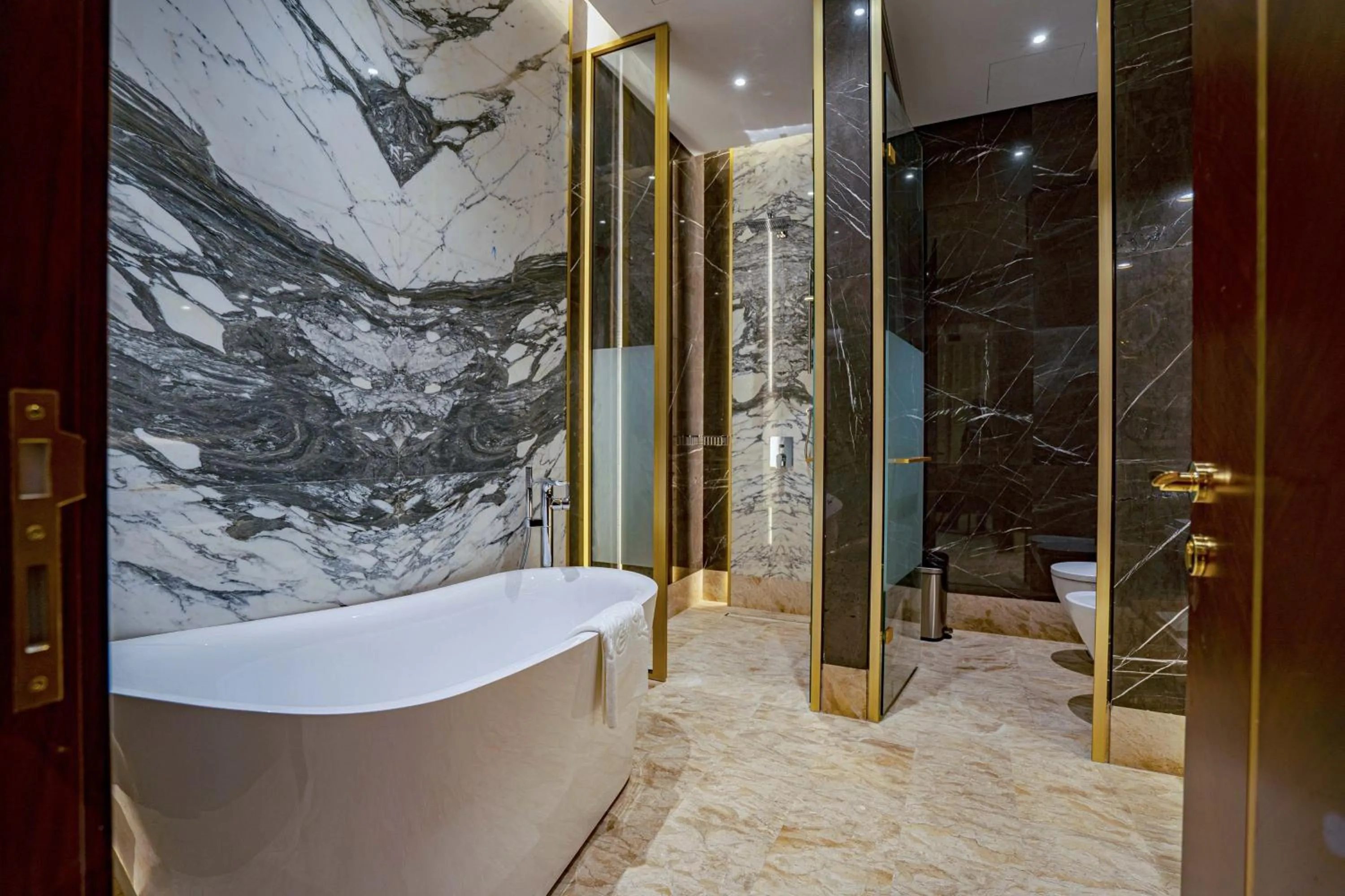 Bathroom in Velero Hotel Doha Lusail