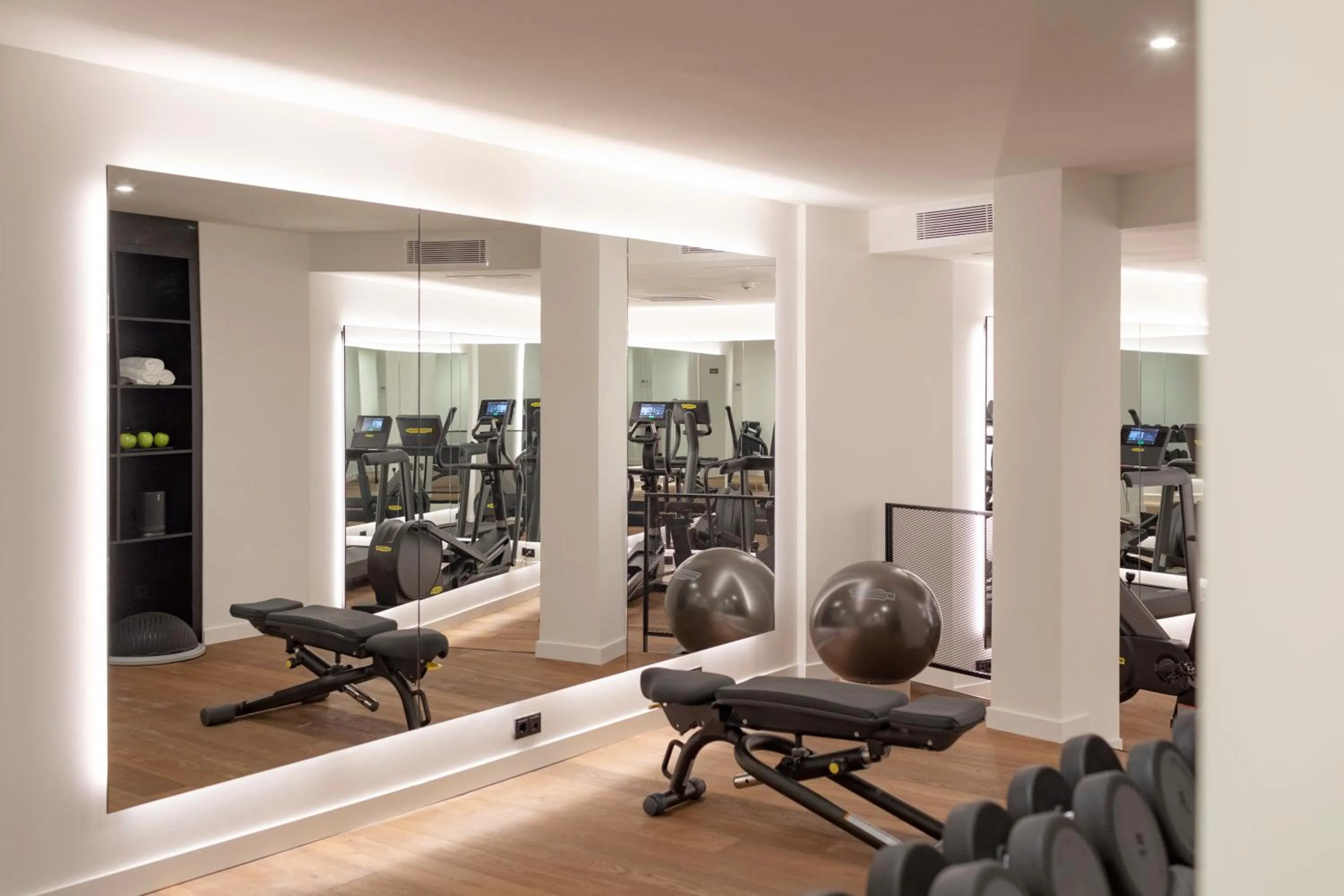 Fitness centre/facilities in Hotel Villa Soro