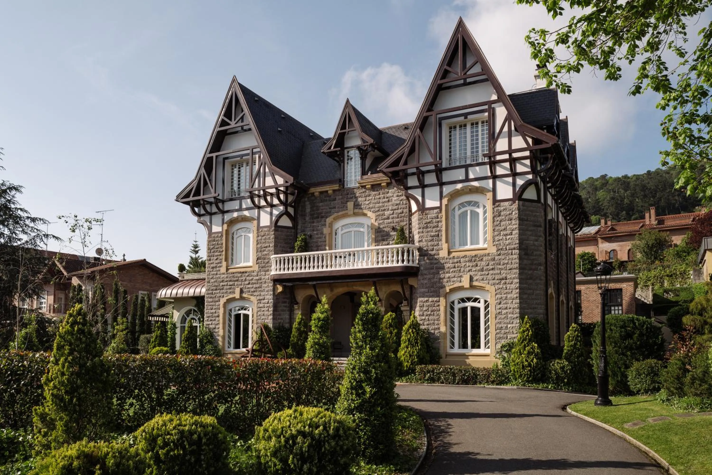 Property building in Hotel Villa Soro