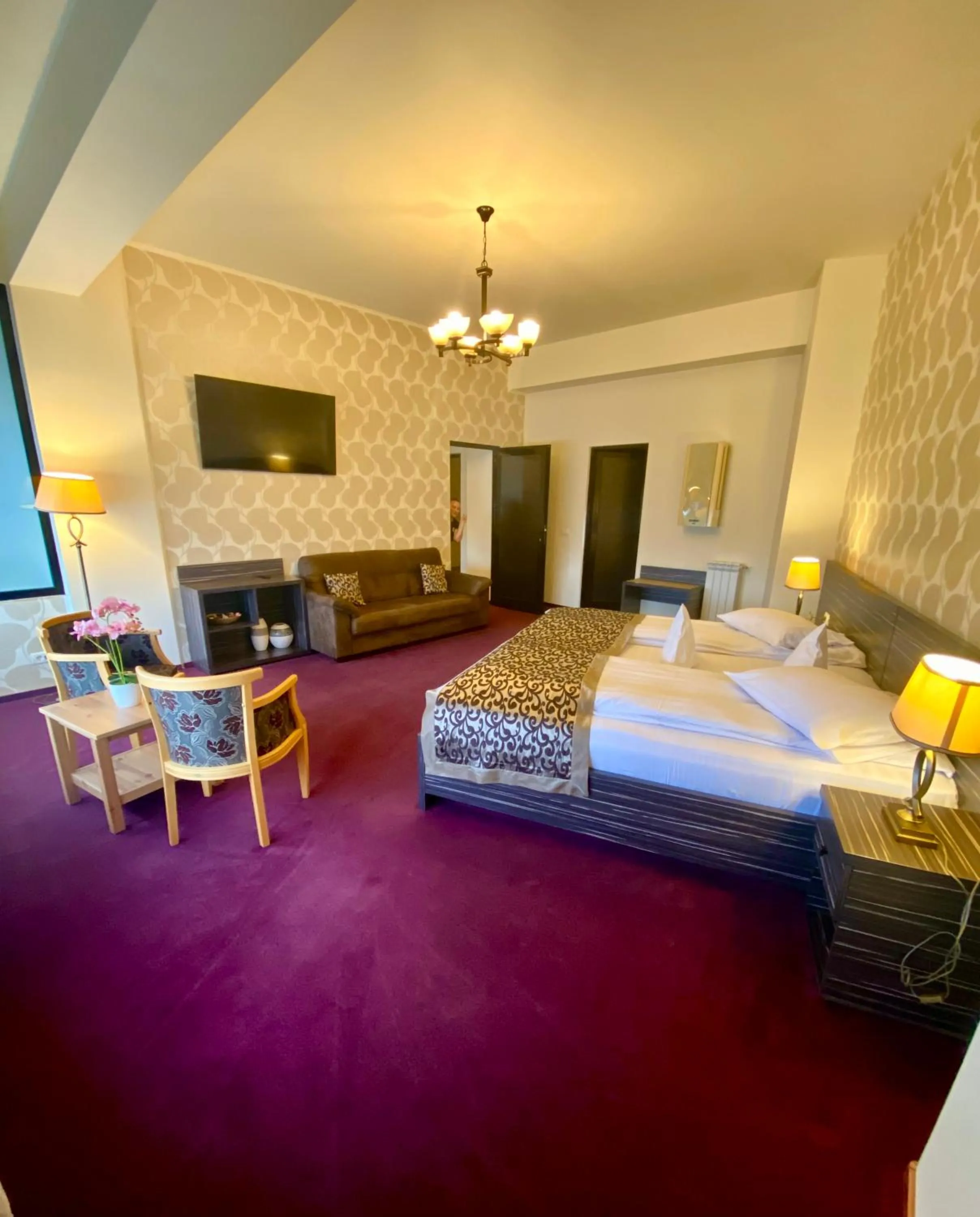 Photo of the whole room, Bed in Pensiunea Rix Rooms