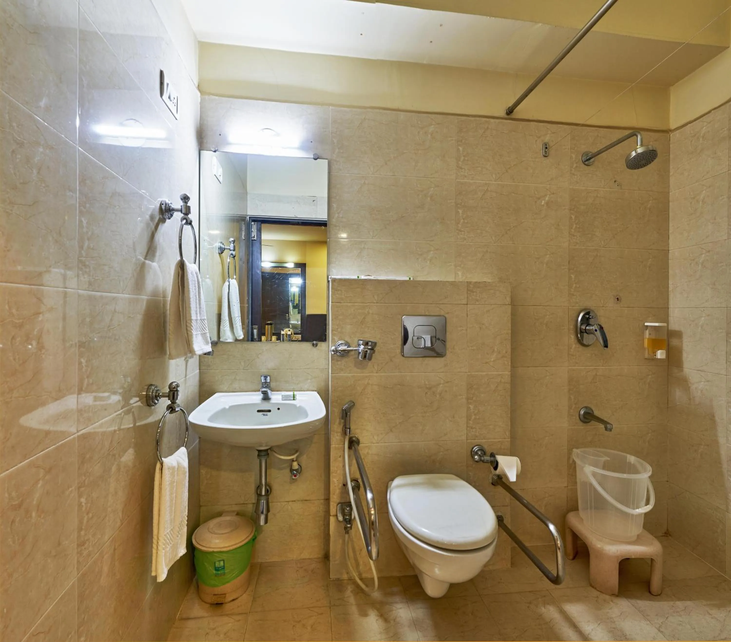 Bathroom in Hotel Atria, Kolhapur