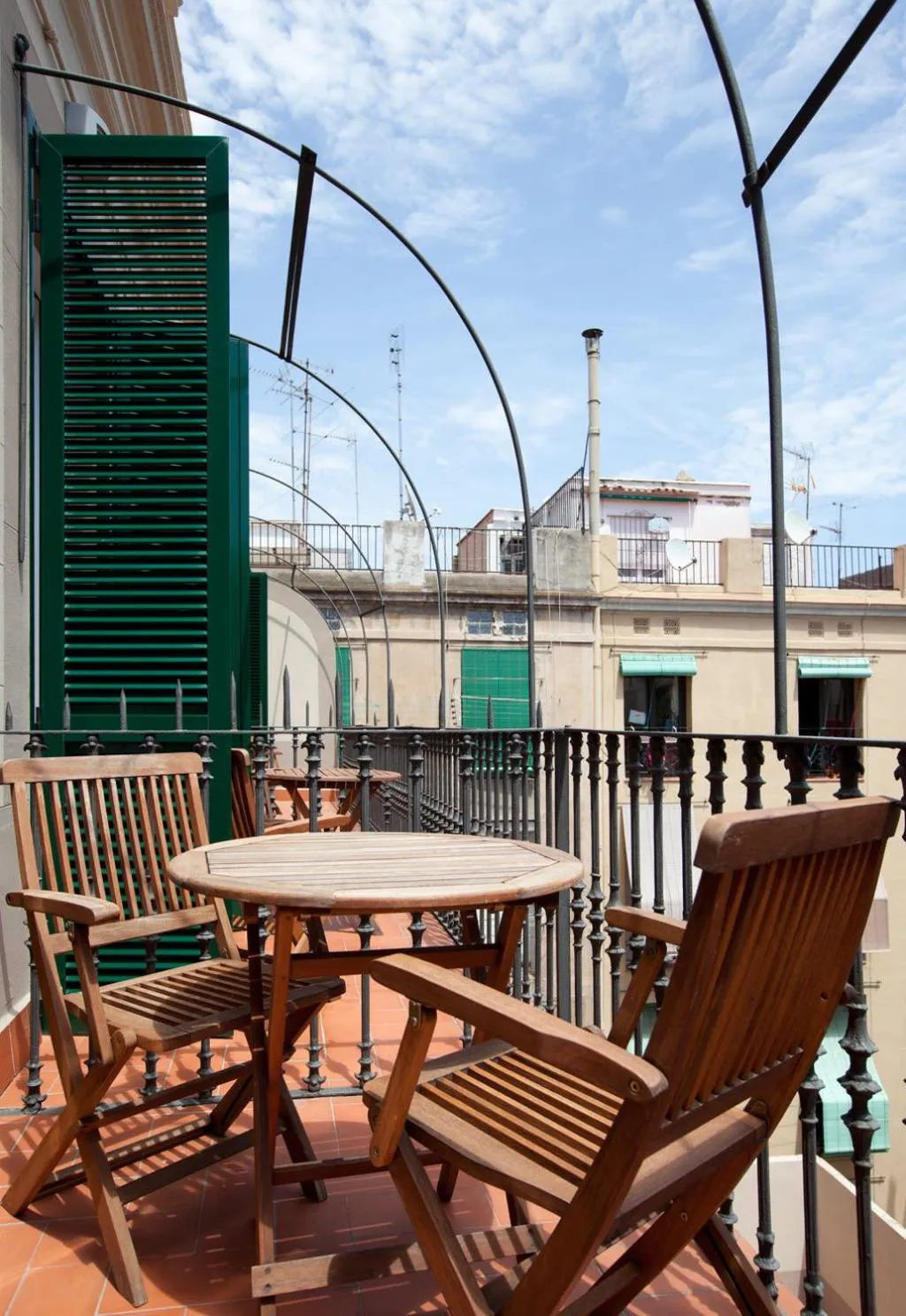 Balcony/Terrace in Hotel Nouvel