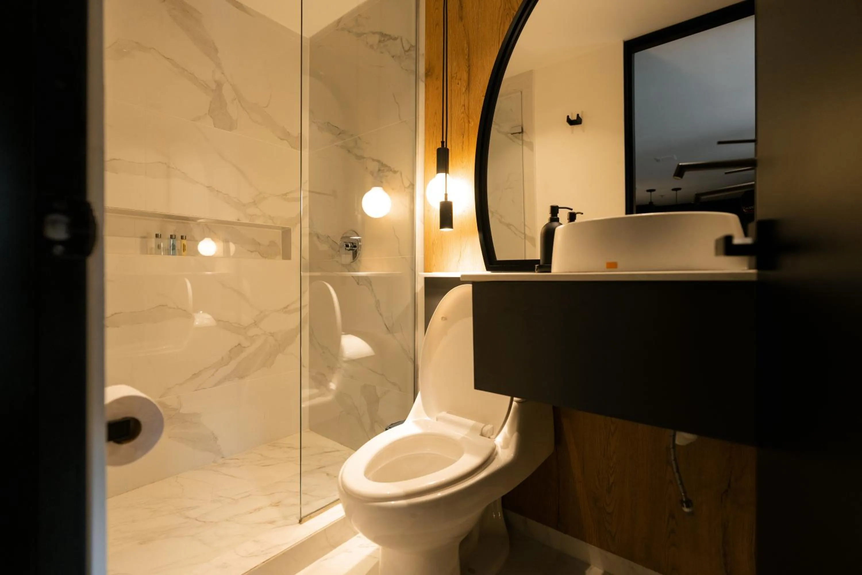 Shower in Indie Universe Creative Hotel