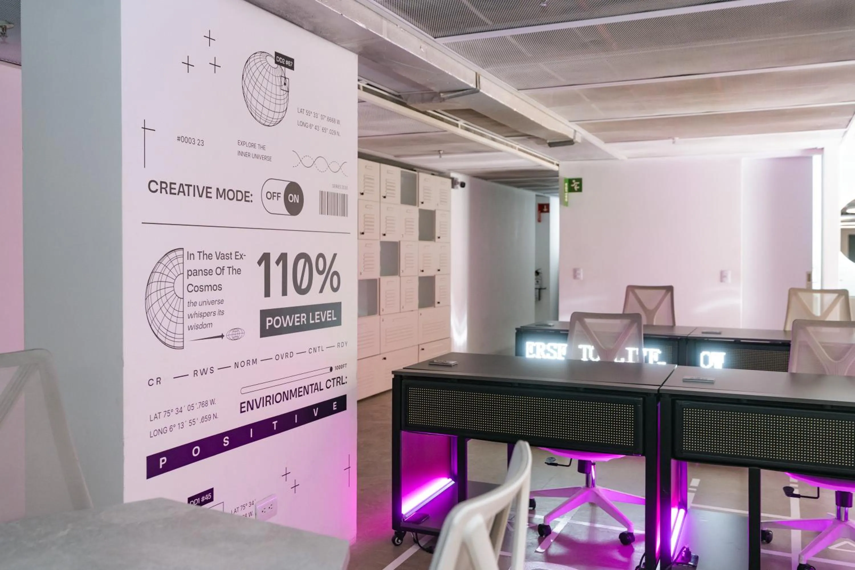 Seating area in Indie Universe Creative Hotel