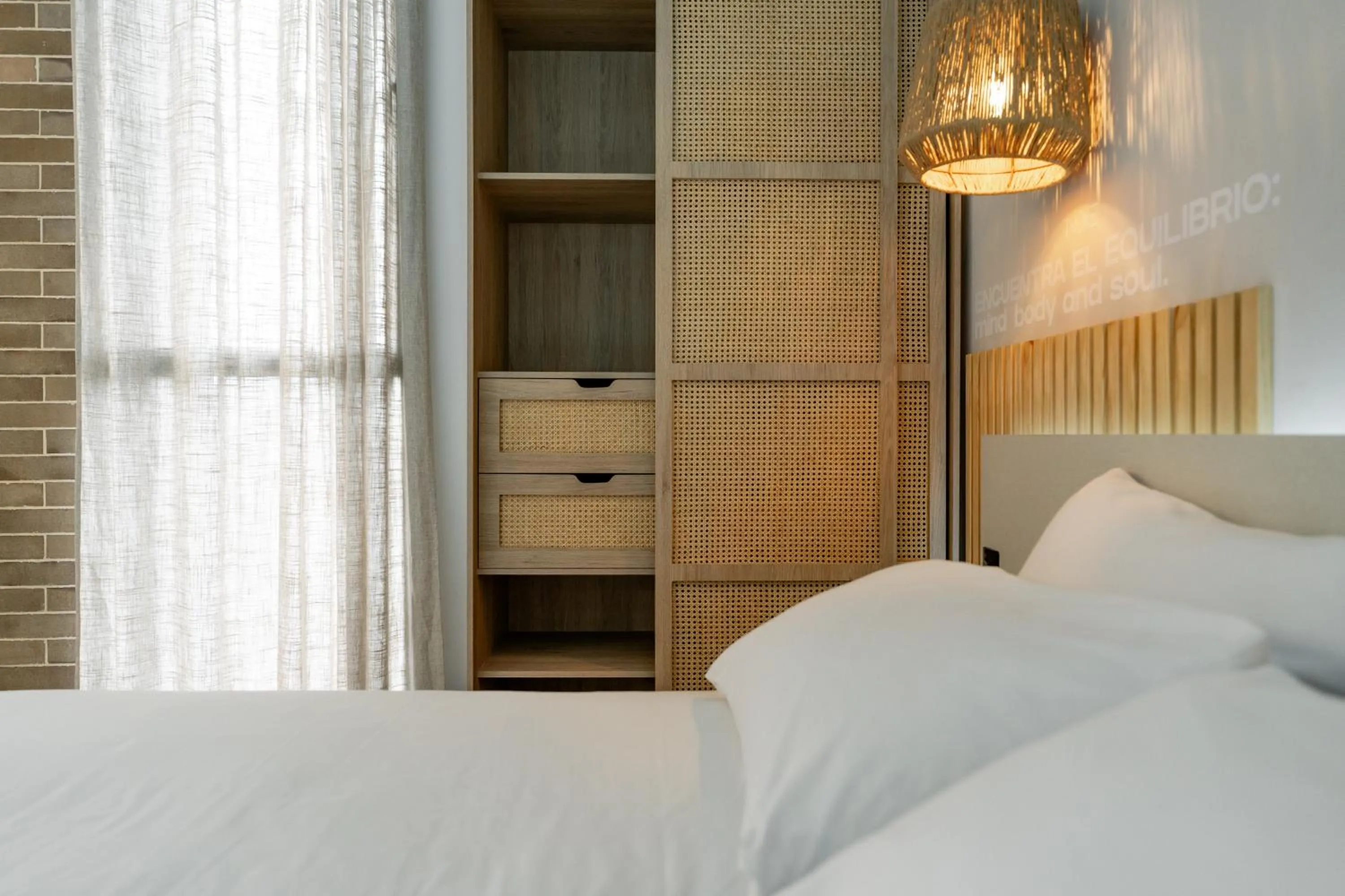 Bed in Indie Universe Creative Hotel