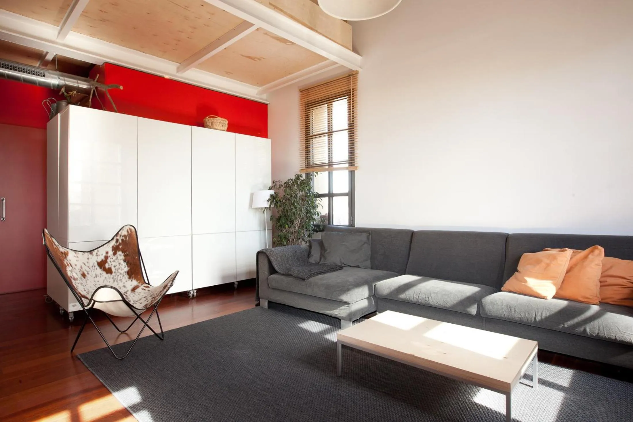 Living room in Beach Loft Duplex