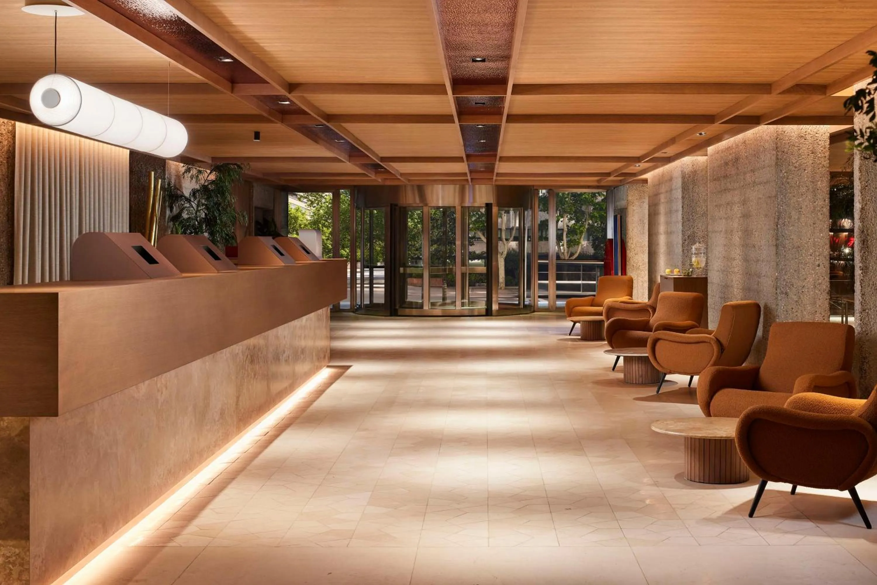 Lobby or reception in NH Collection Madrid Eurobuilding