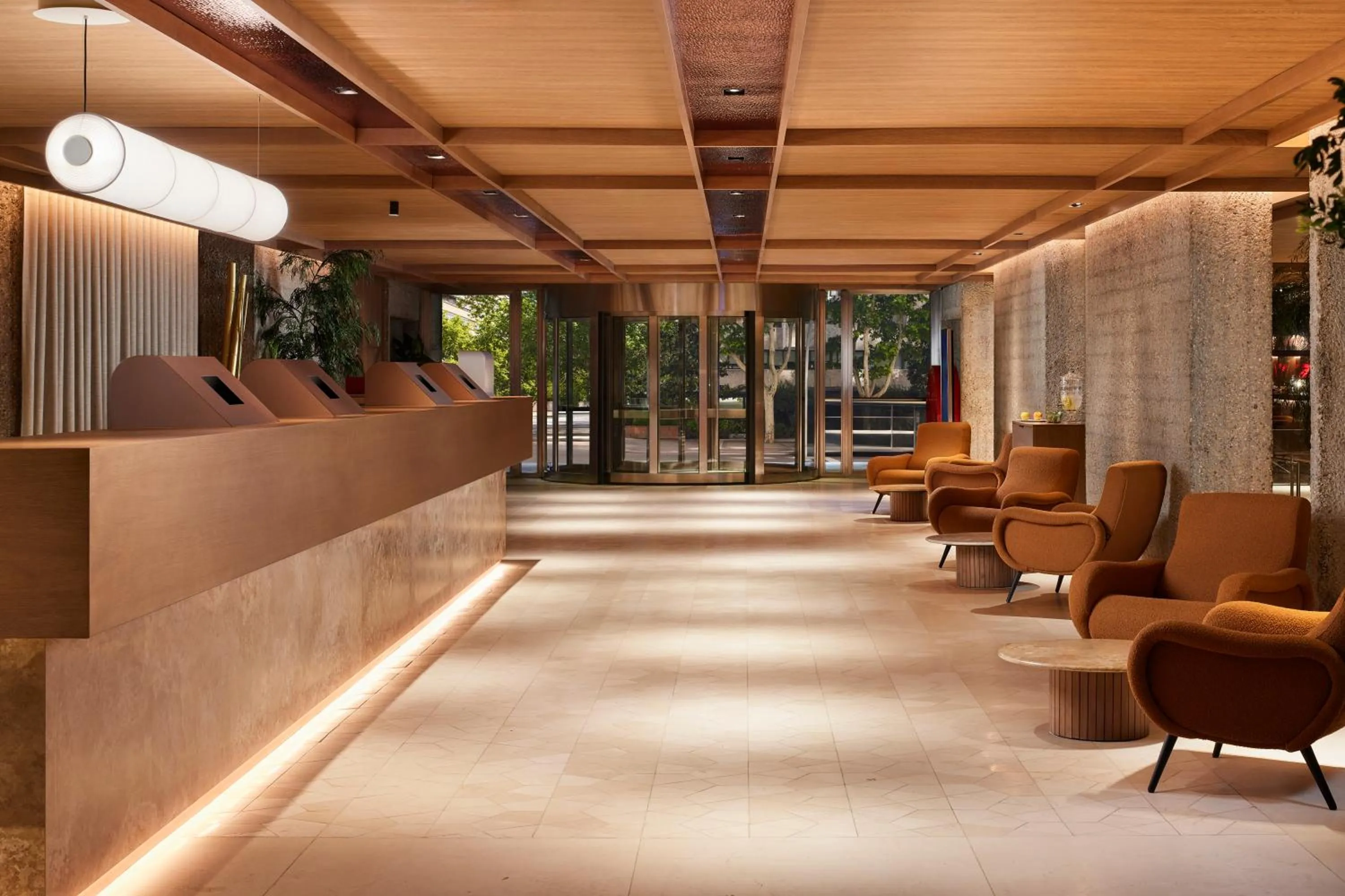 Lobby or reception in NH Collection Madrid Eurobuilding